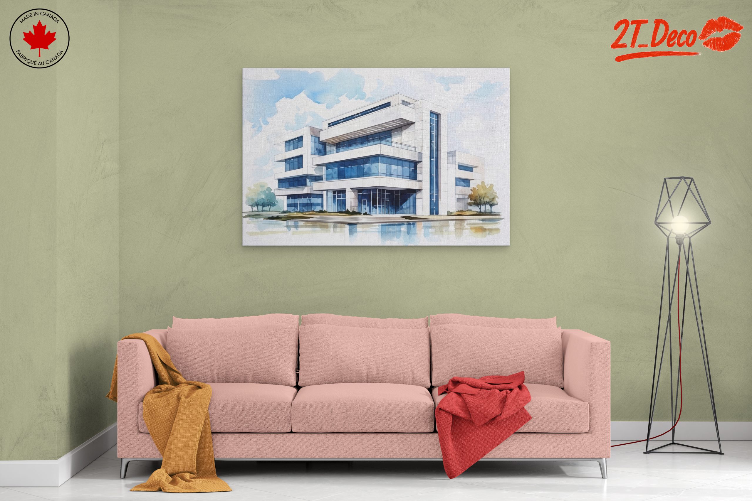 Contemporary Architectural Design Illustration - Image 2