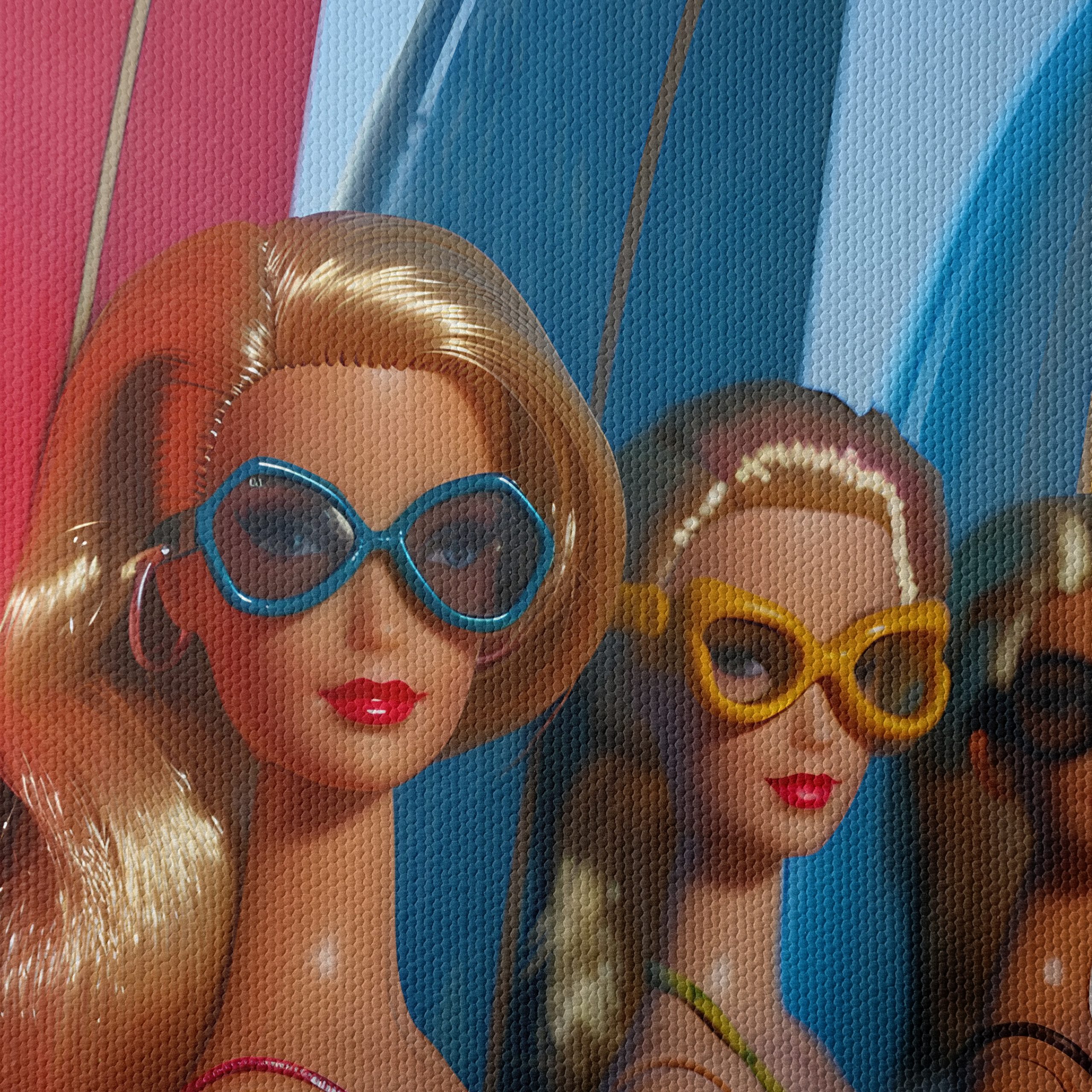 Fashion Dolls with Surfboards in Bright Colors - Image 4