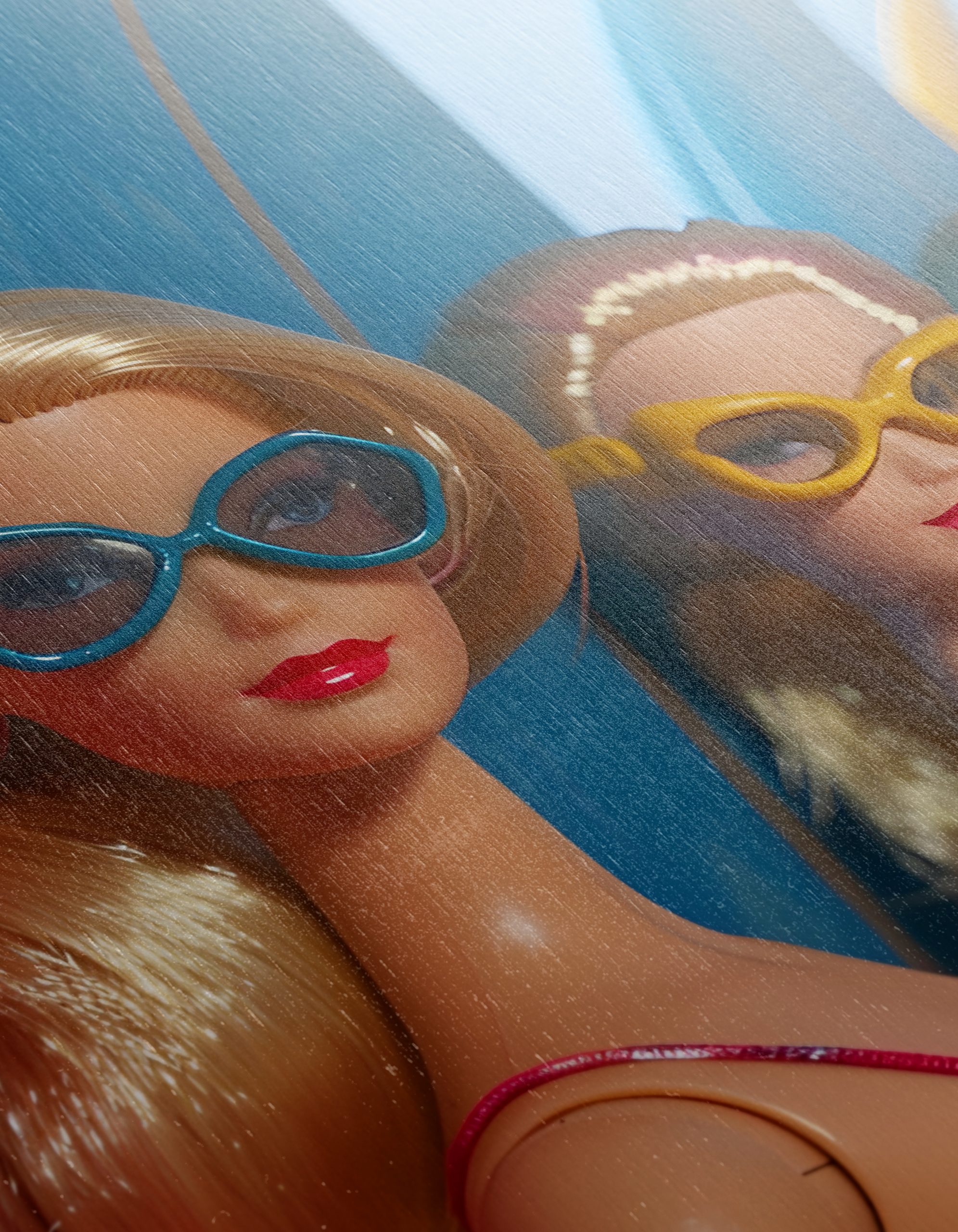 Fashion Dolls with Surfboards in Bright Colors - Image 12