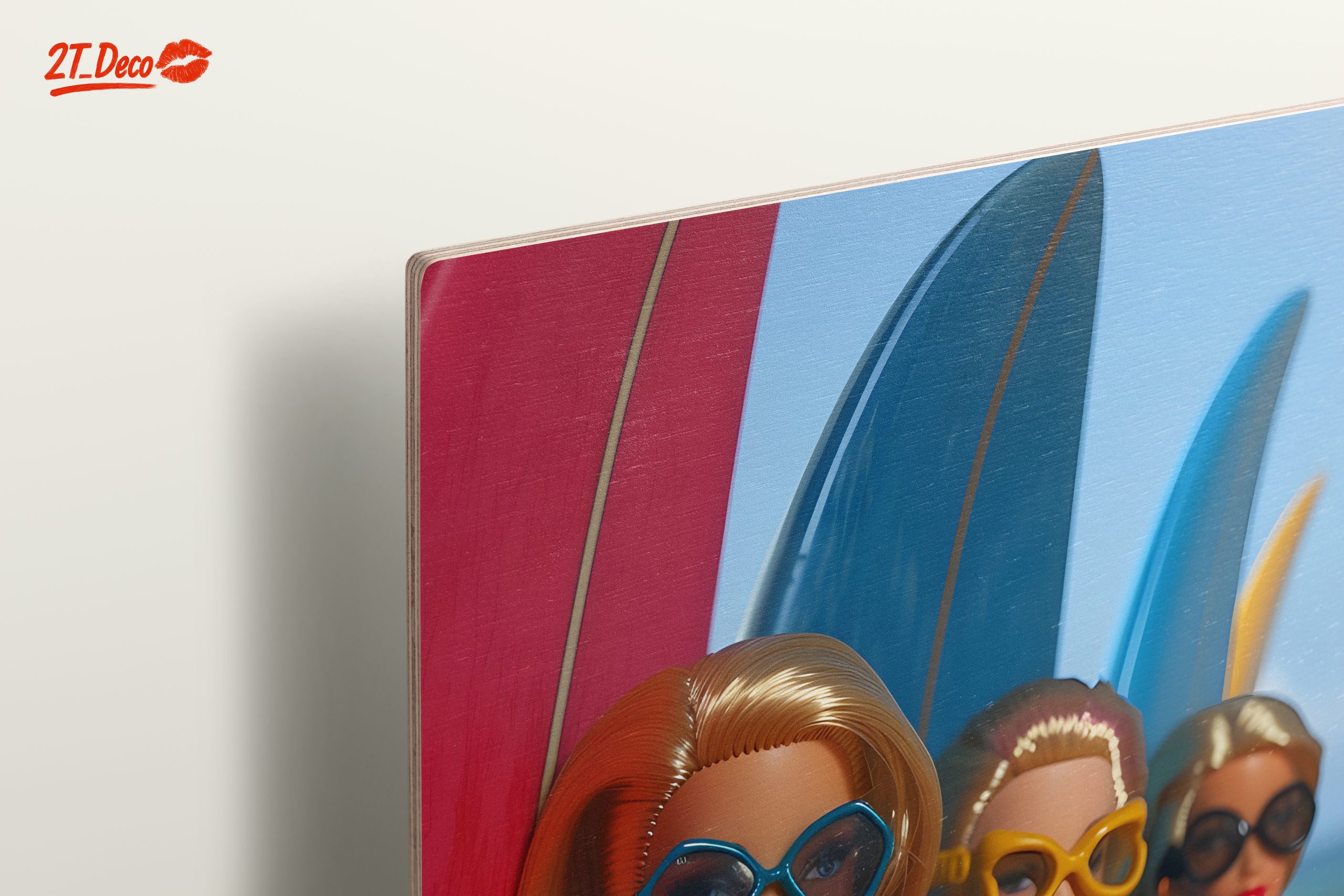 Fashion Dolls with Surfboards in Bright Colors - Image 15