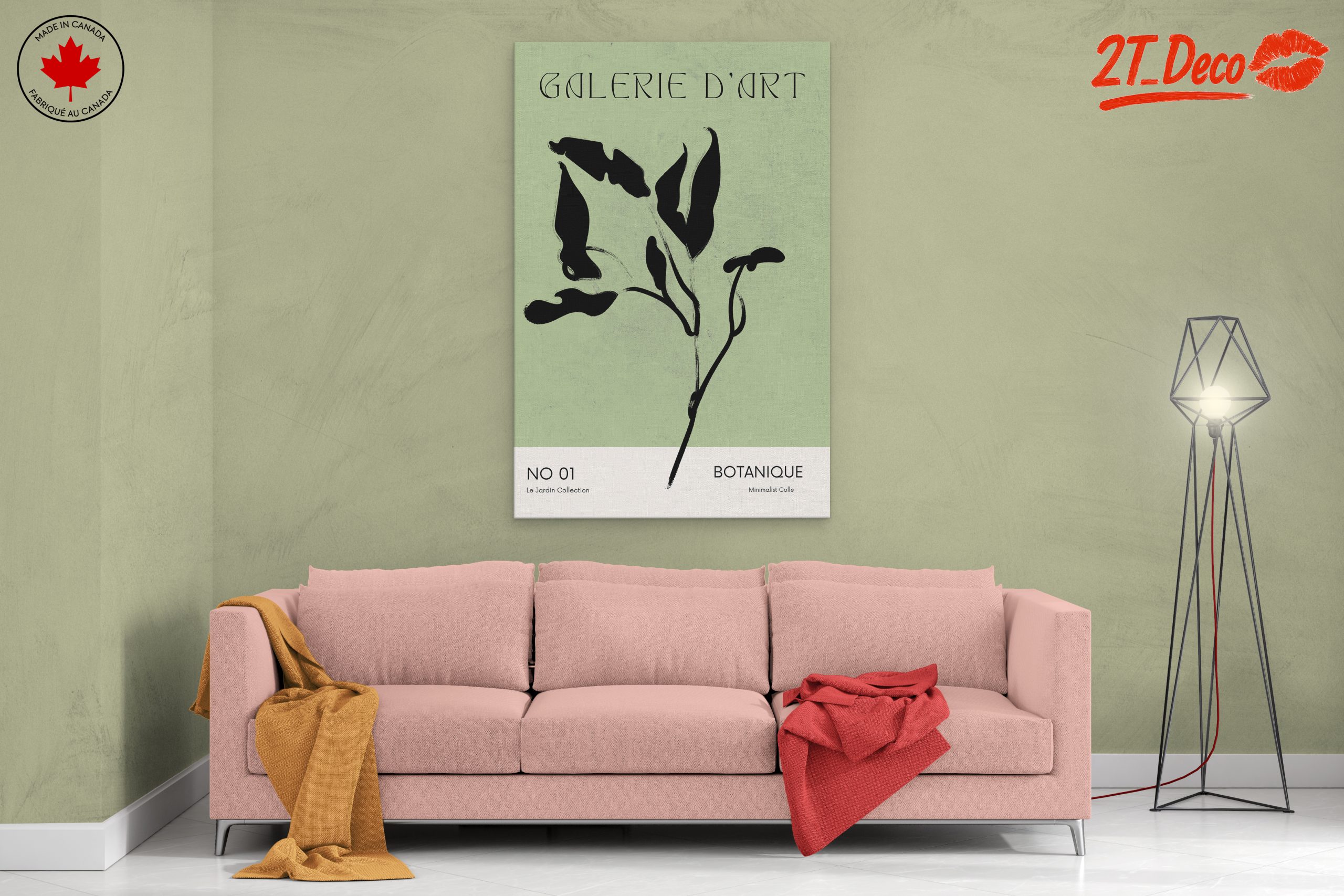 Minimalist Botanical Art for Elegant Spaces - Image 2