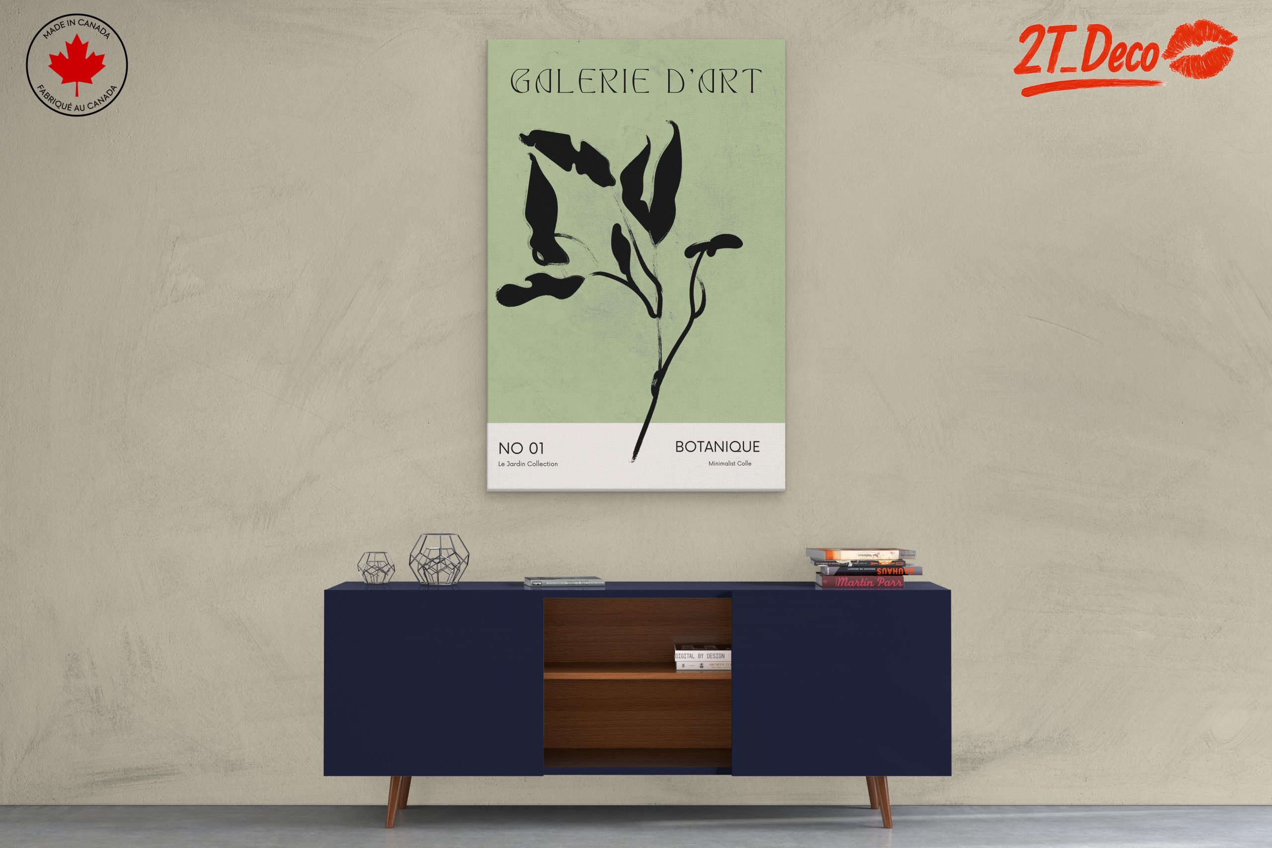 Minimalist Botanical Art for Elegant Spaces - Image 3