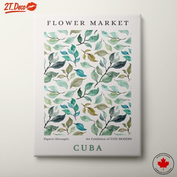 Flower Market Botanical Art 5