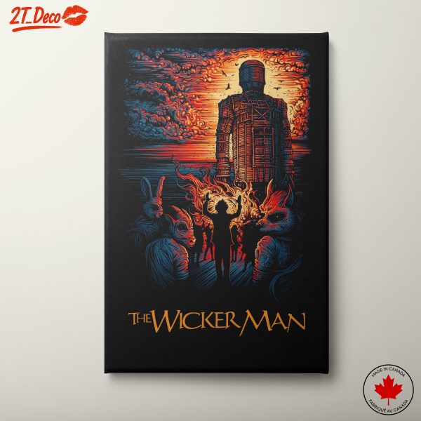 The Wicker Man Cult Horror Artwork
