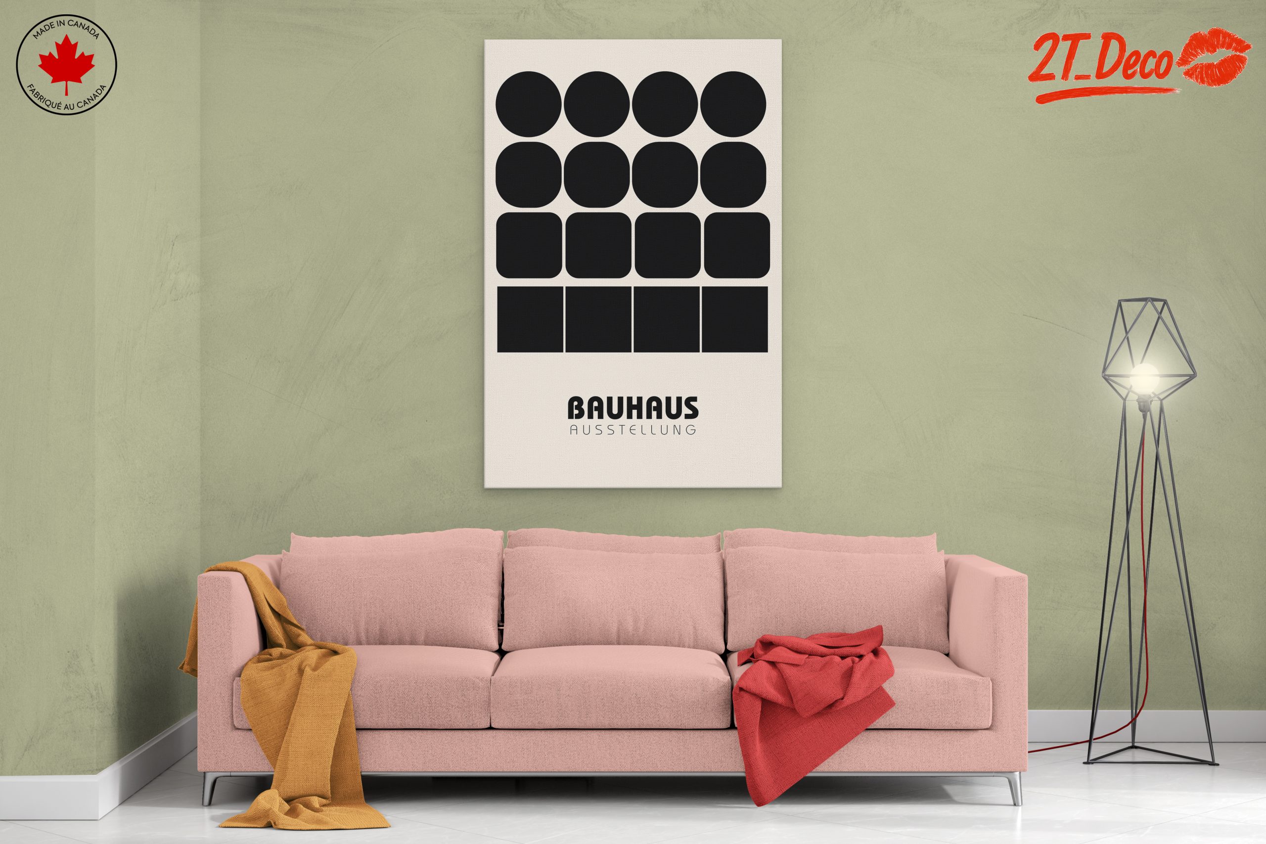 Geometric Bauhaus Exhibition Art 2 - Image 2