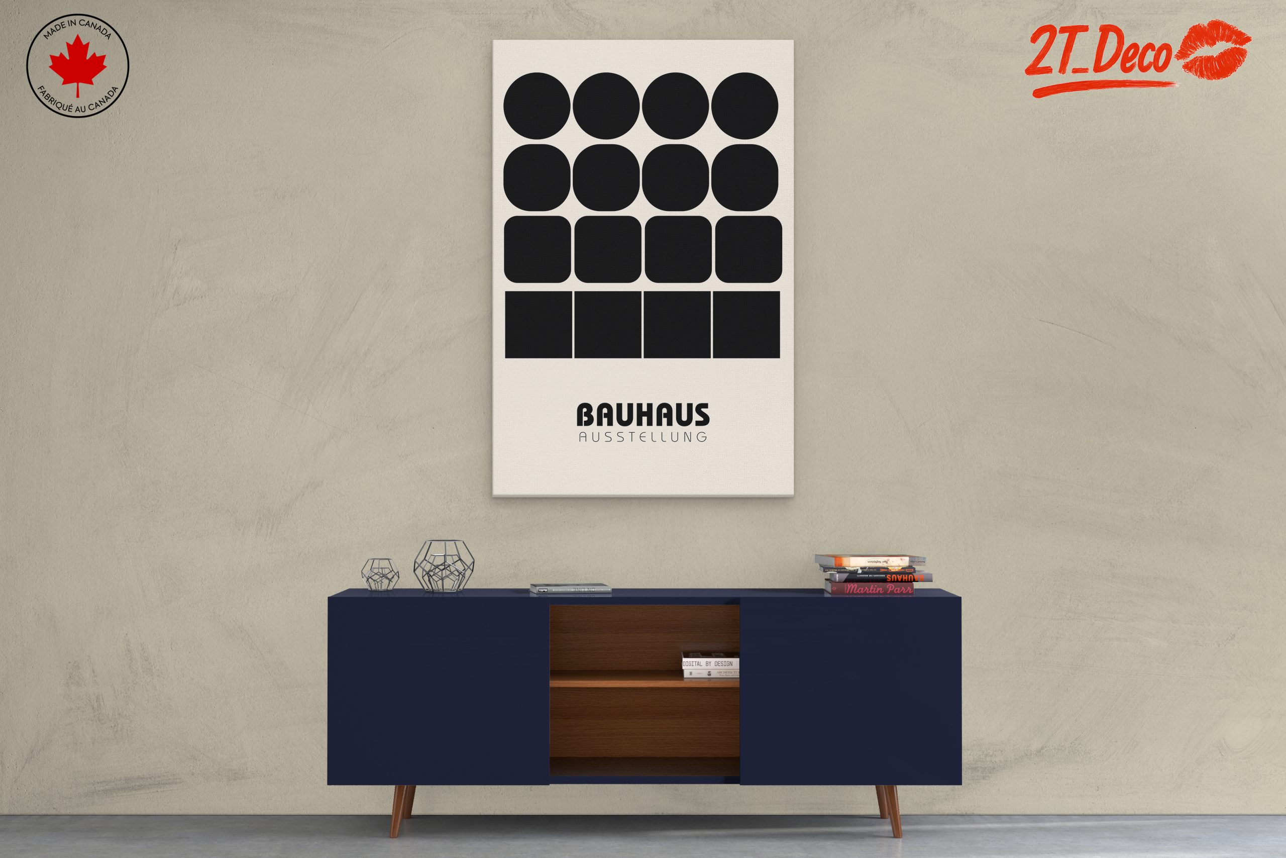 Geometric Bauhaus Exhibition Art 2 - Image 3