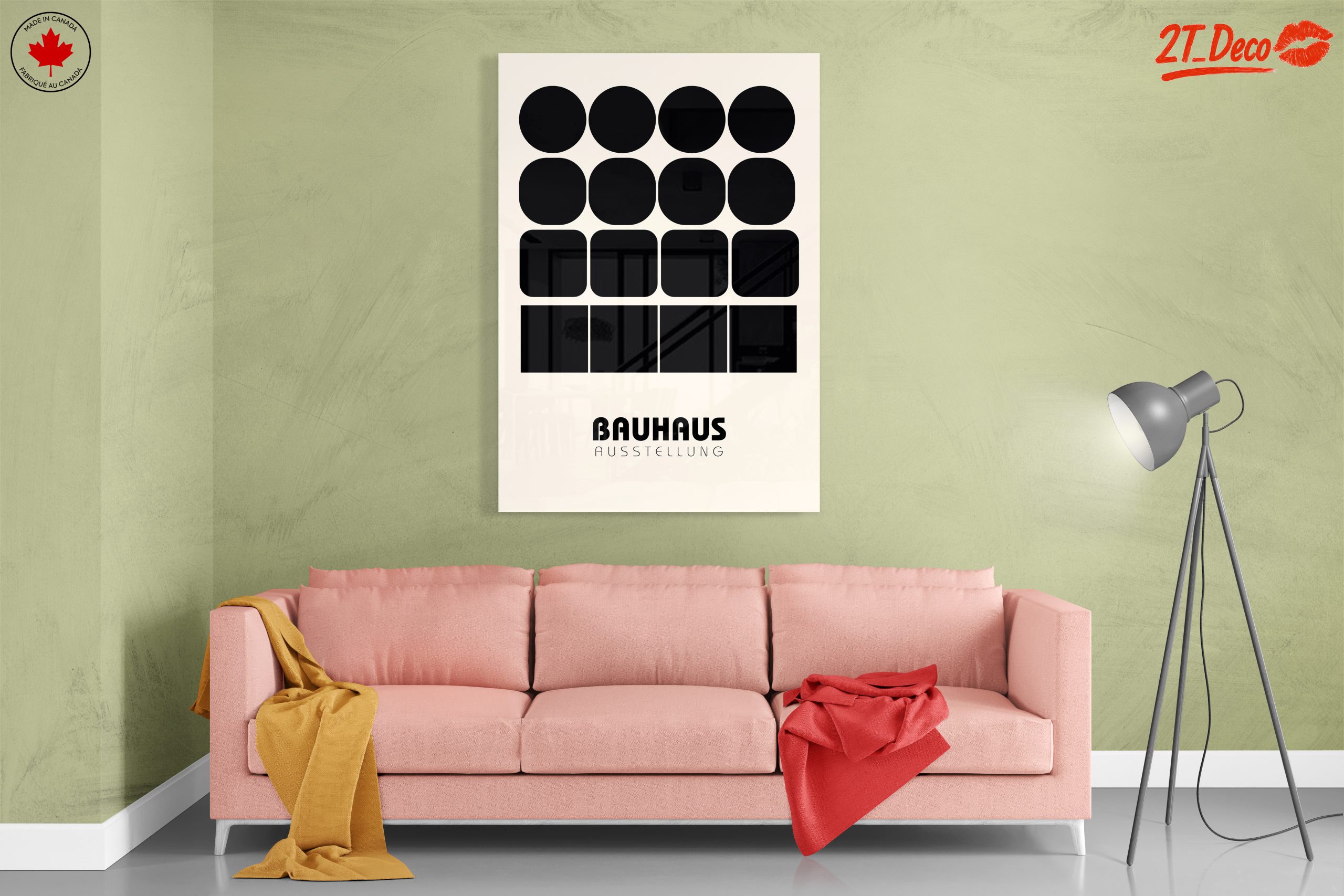 Geometric Bauhaus Exhibition Art 2 - Image 7