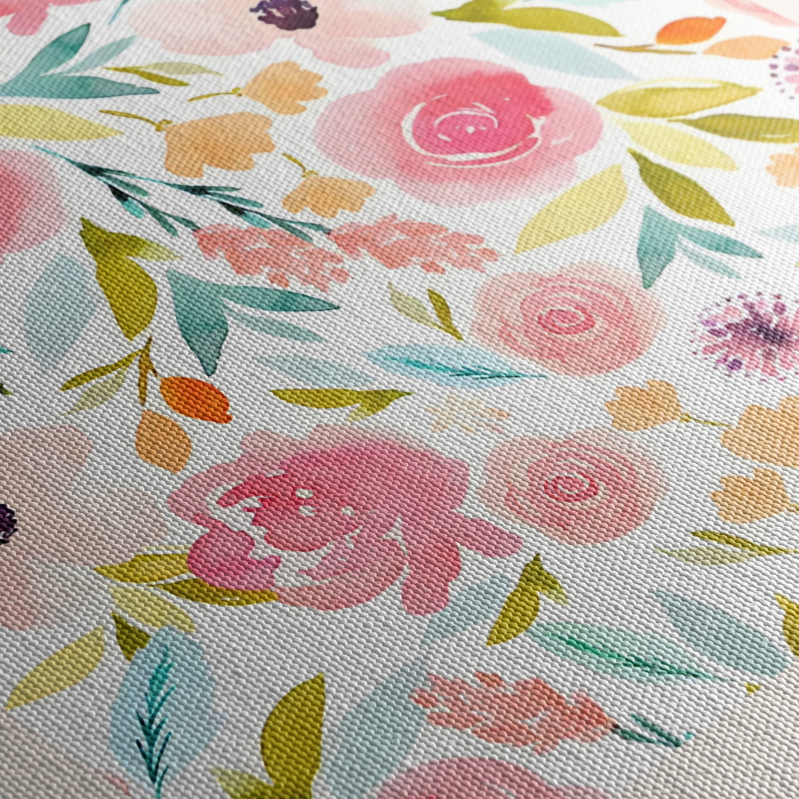 Flower Market Watercolor Artwork - Image 5