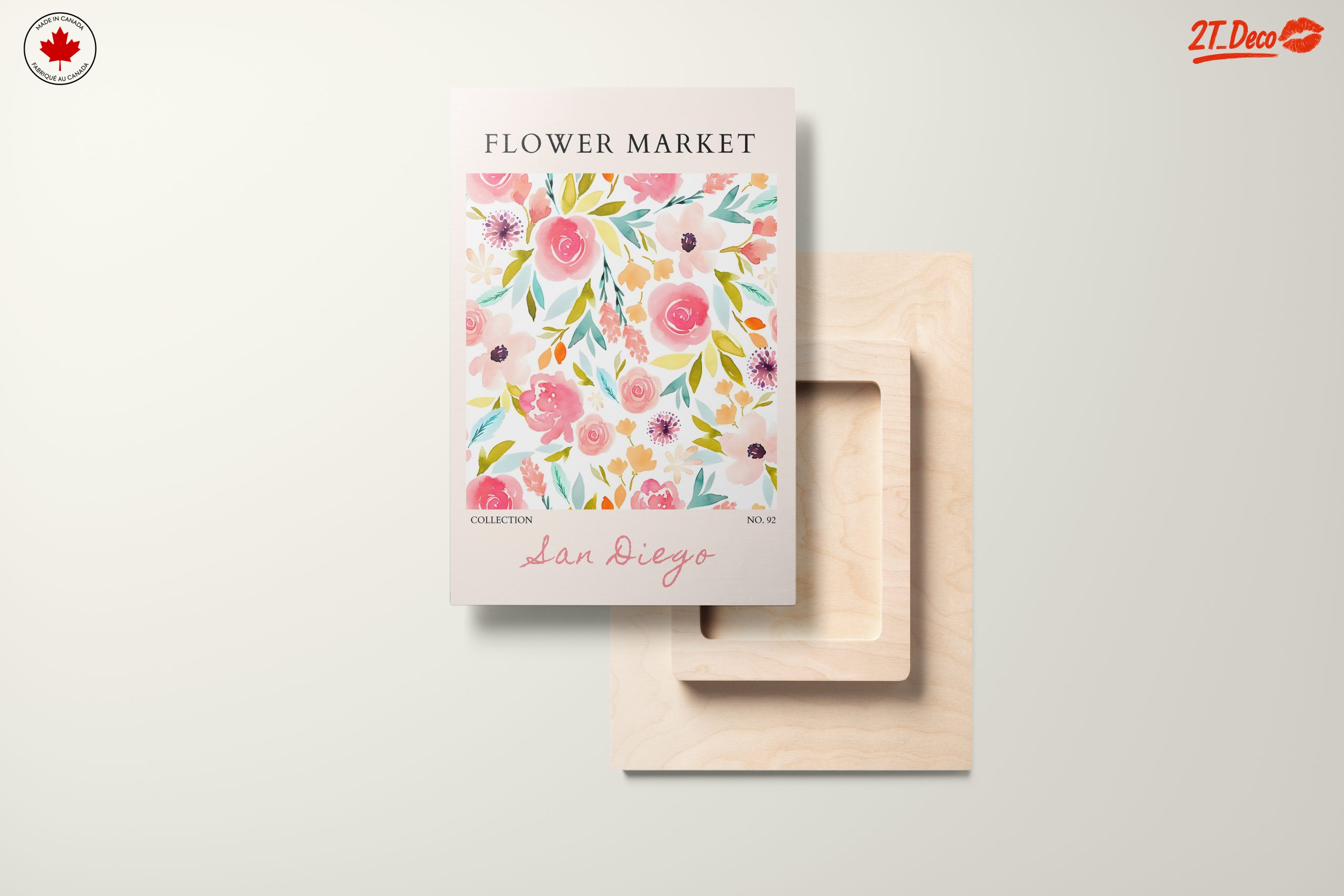 Flower Market Watercolor Artwork - Image 11