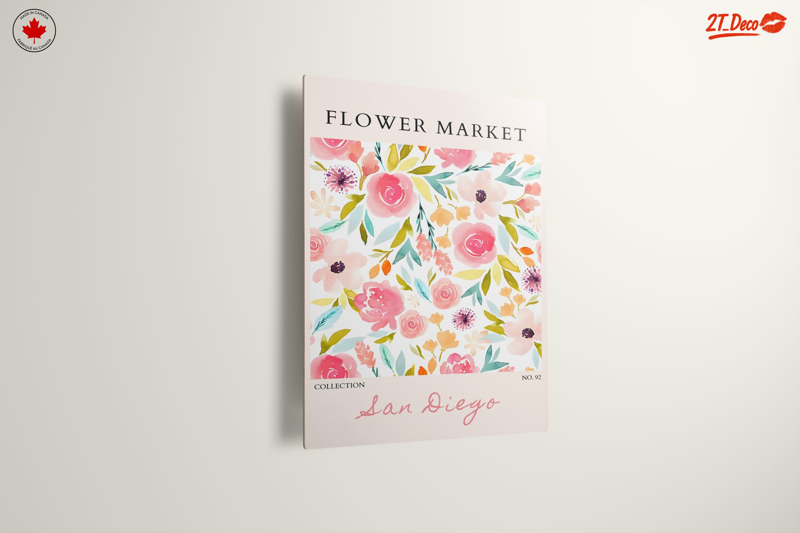Flower Market Watercolor Artwork - Image 13
