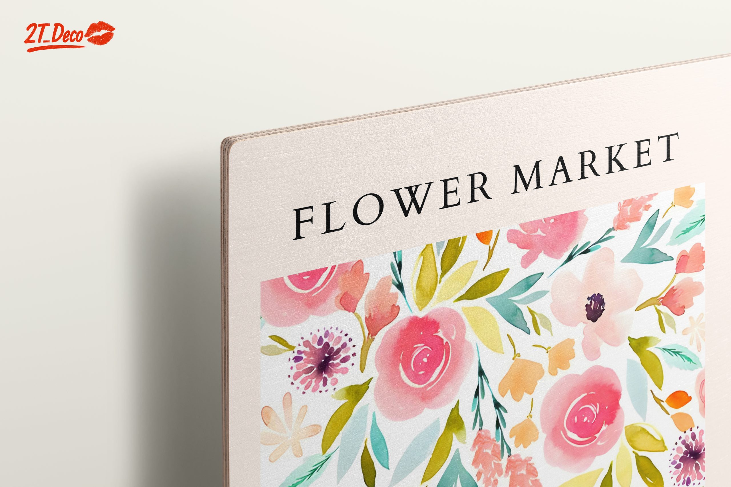 Flower Market Watercolor Artwork - Image 15