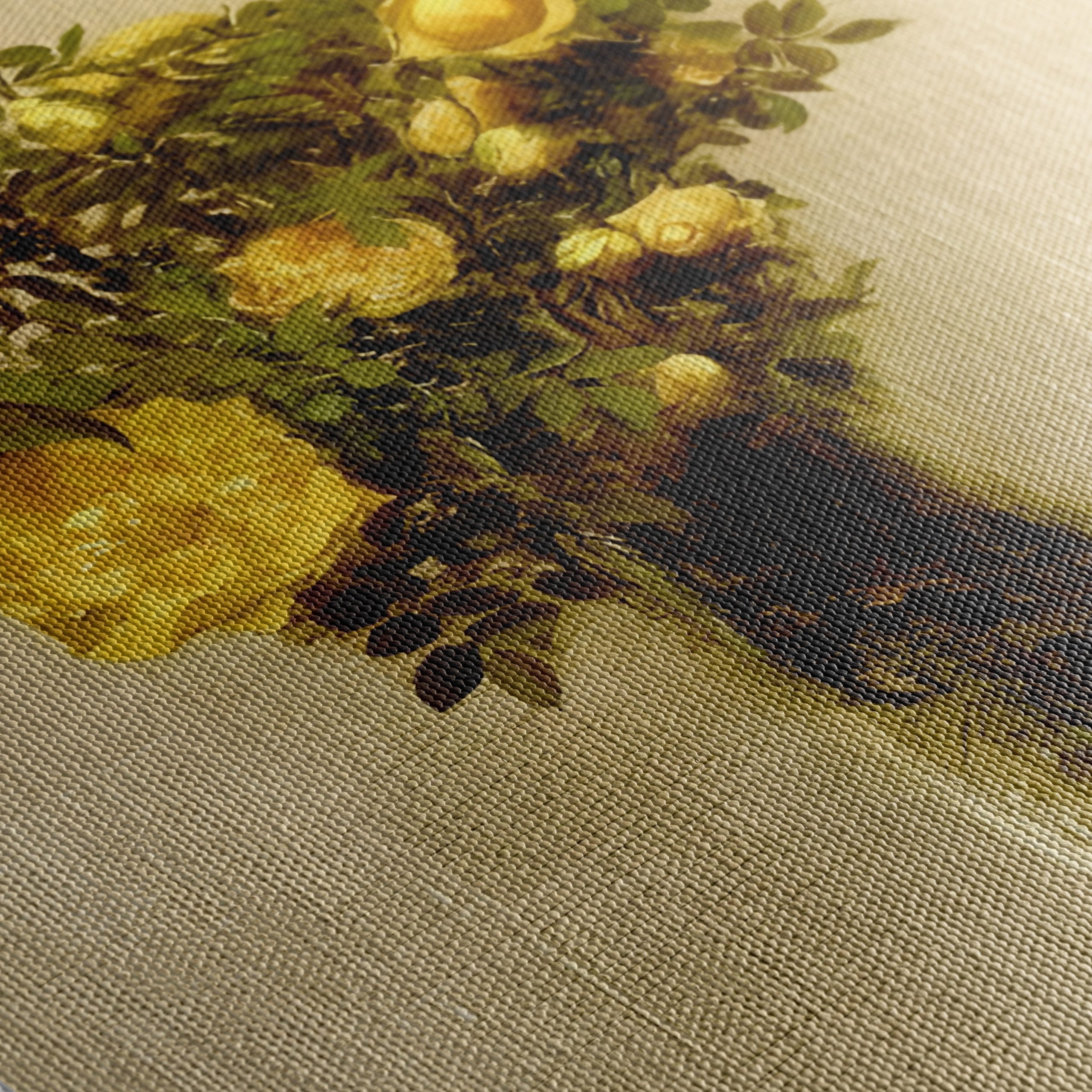 Beautiful Yellow Rose Floral Arrangement - Image 5