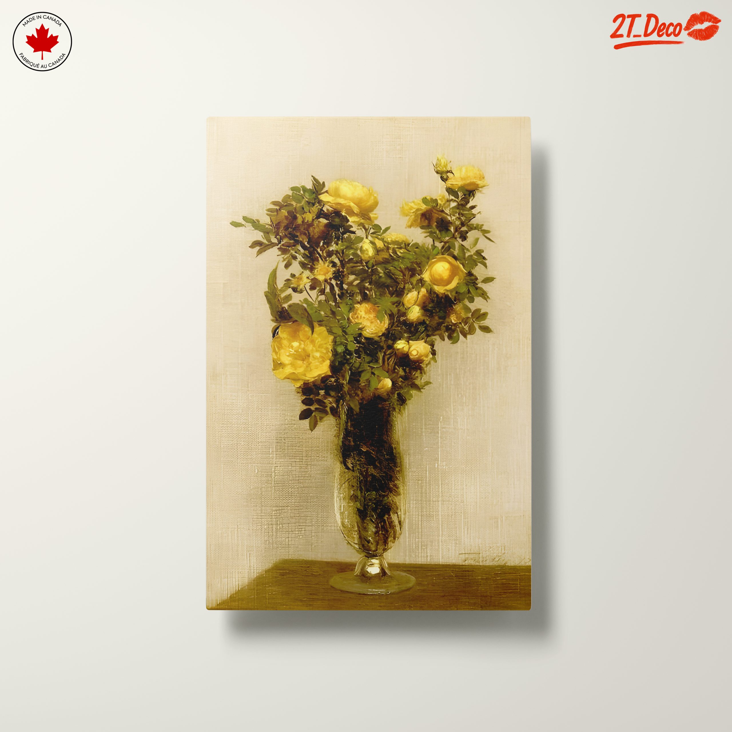 Beautiful Yellow Rose Floral Arrangement - Image 10