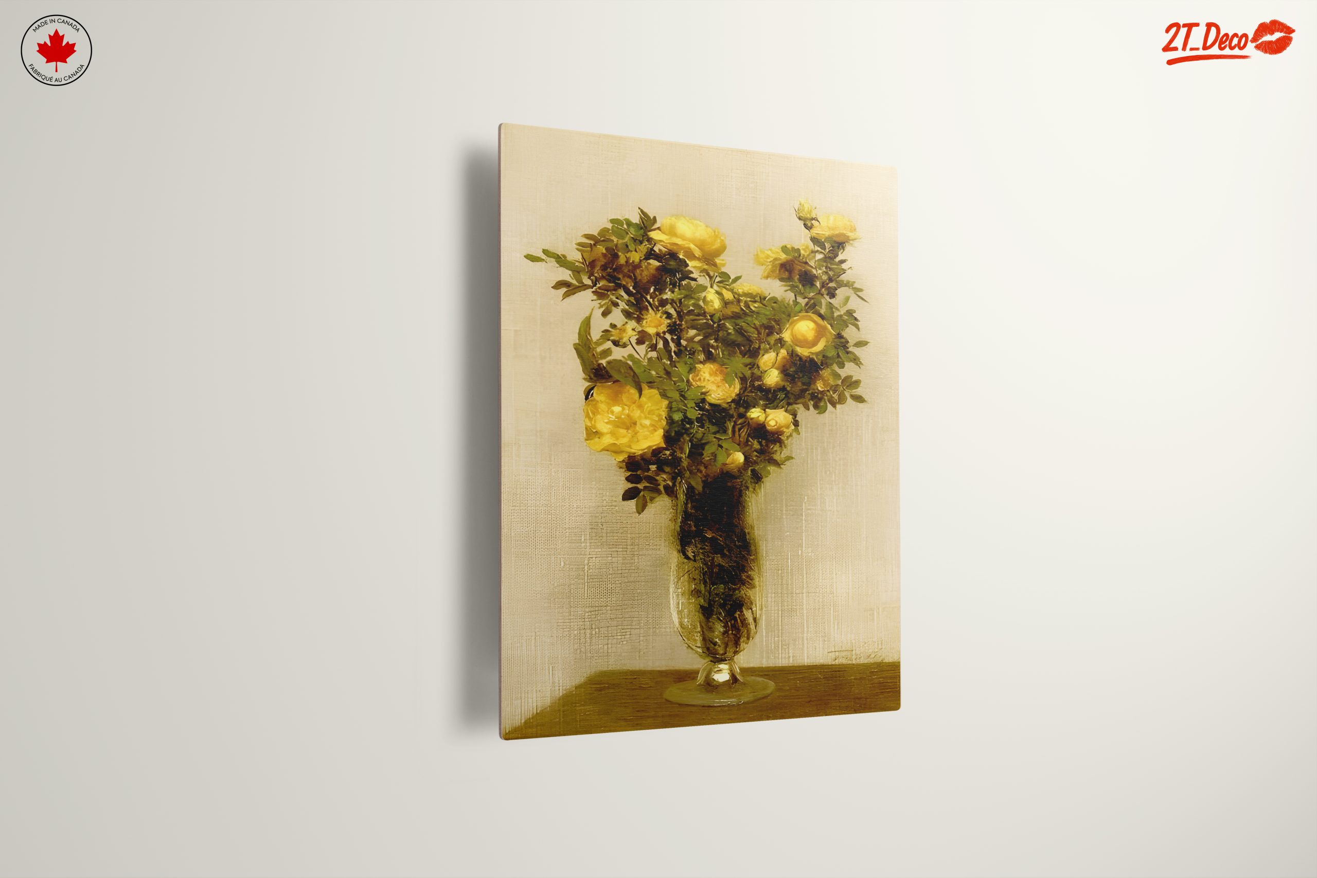 Beautiful Yellow Rose Floral Arrangement - Image 13