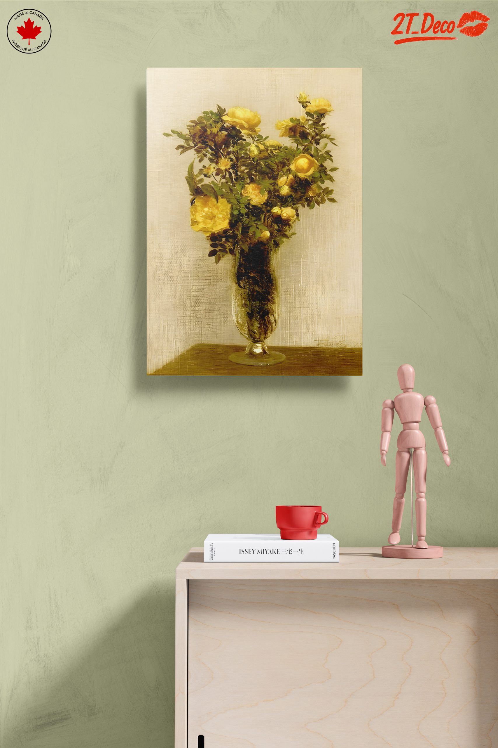 Beautiful Yellow Rose Floral Arrangement - Image 14
