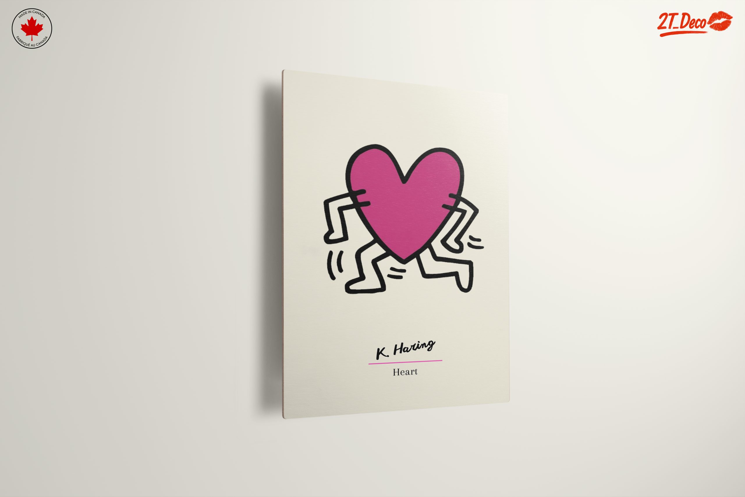 Playful Heart Art by K. Haring - Image 13