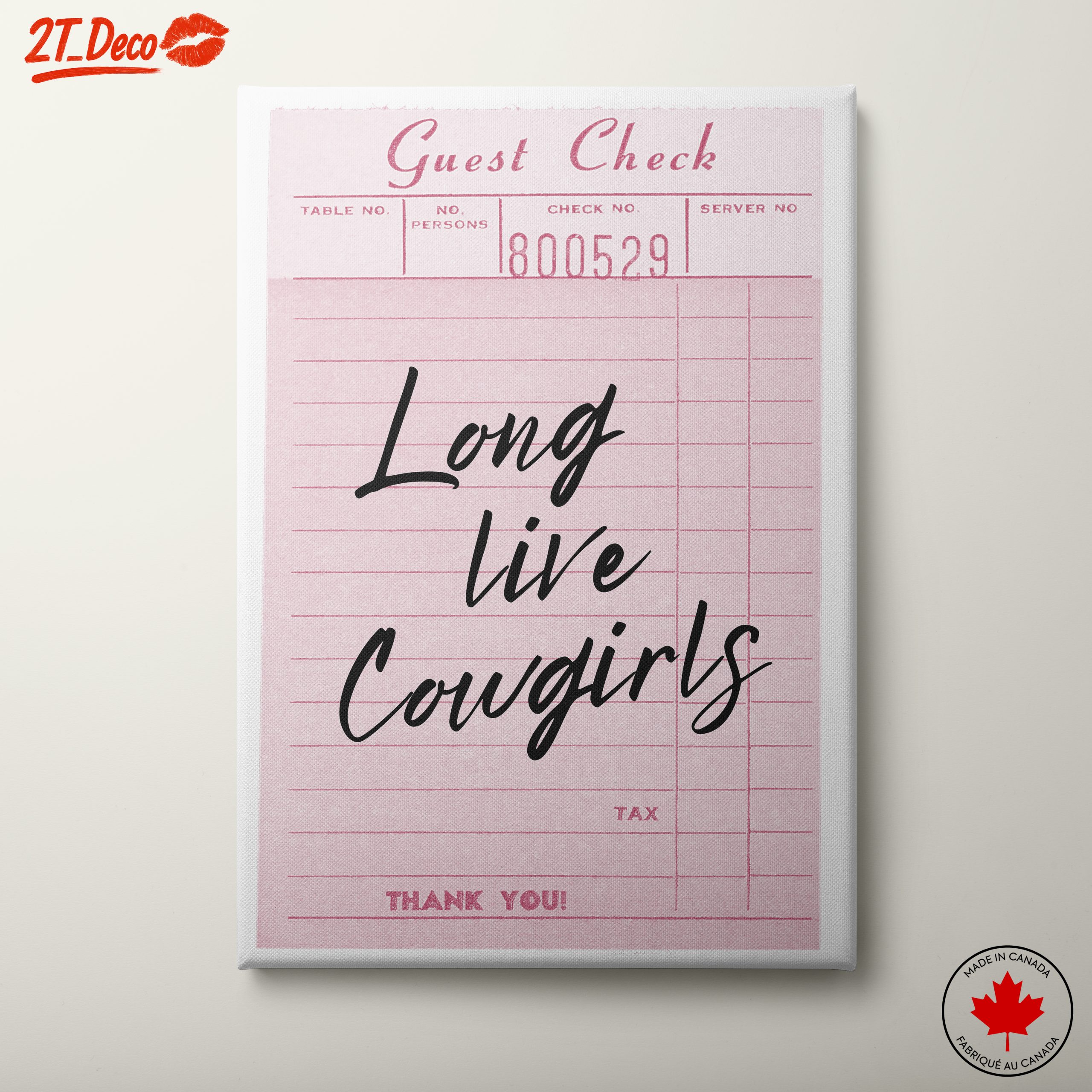Long Live CougIRls Inspirational Quote Art