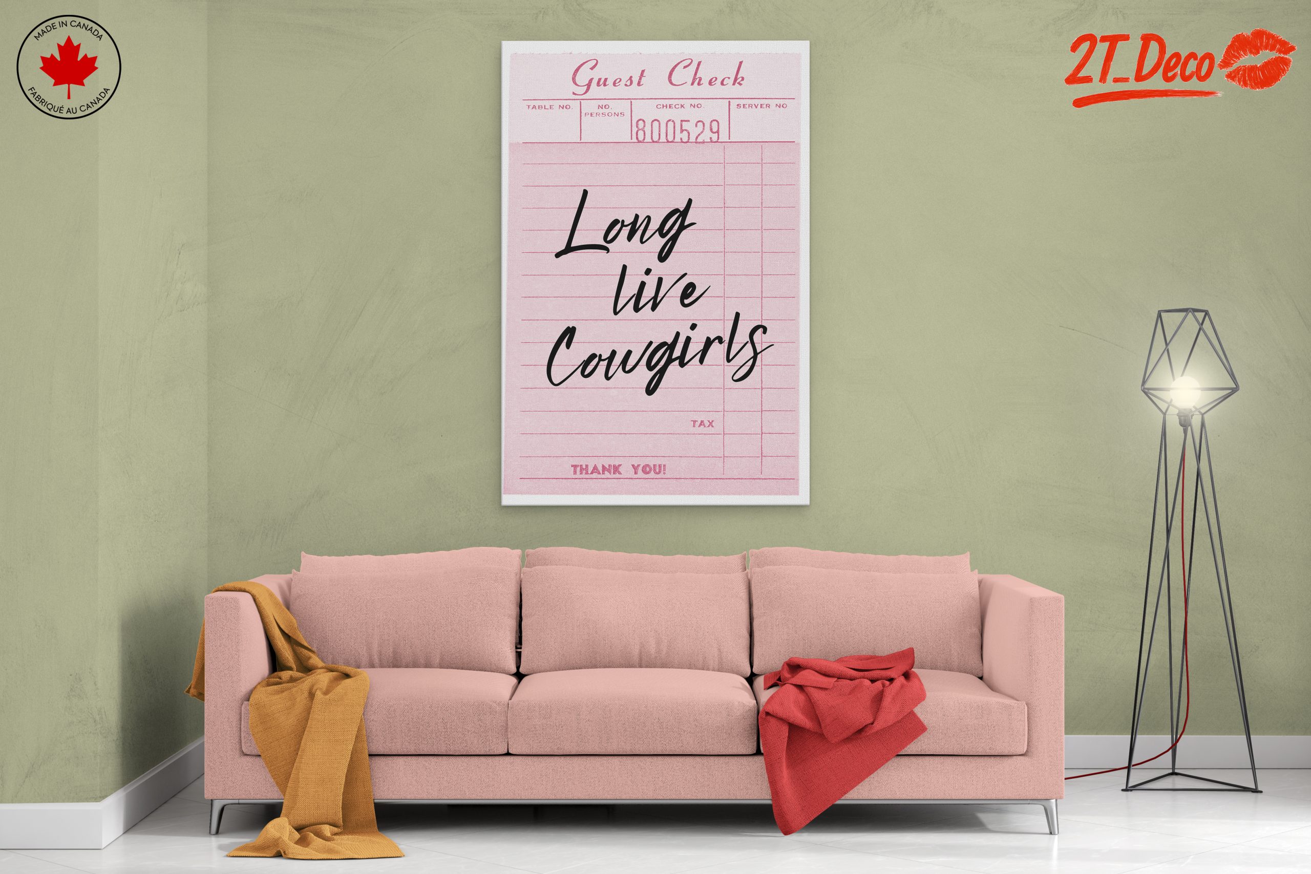 Long Live CougIRls Inspirational Quote Art - Image 2