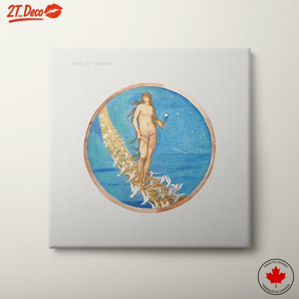 Rose Of Heaven Female Figure Art