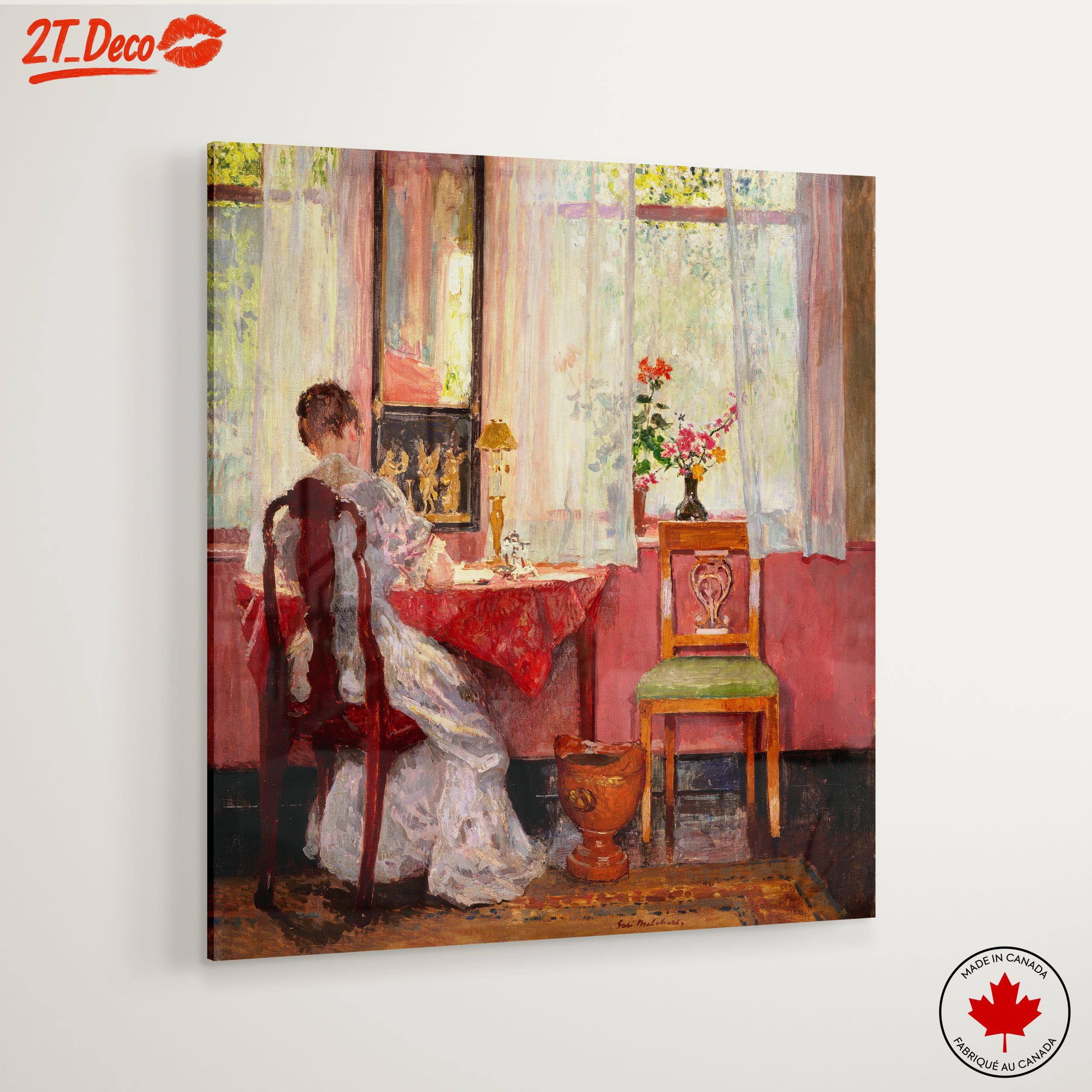 Serene Contemporary Portrait in an Elegant Interior - Image 6