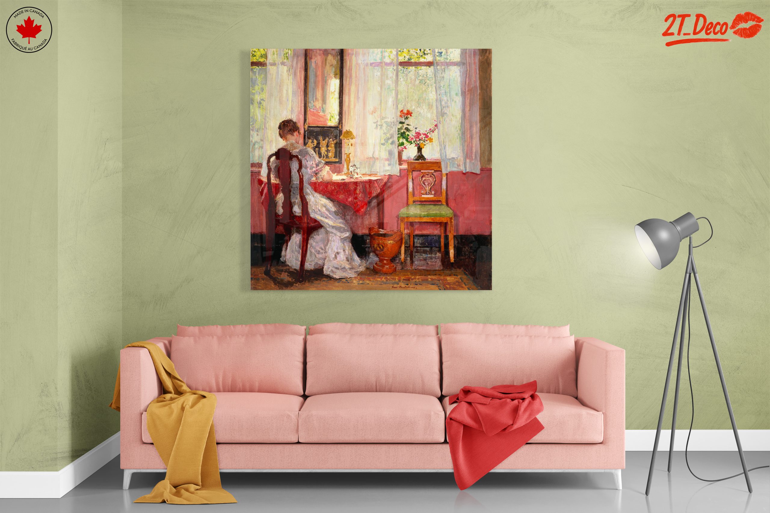 Serene Contemporary Portrait in an Elegant Interior - Image 7