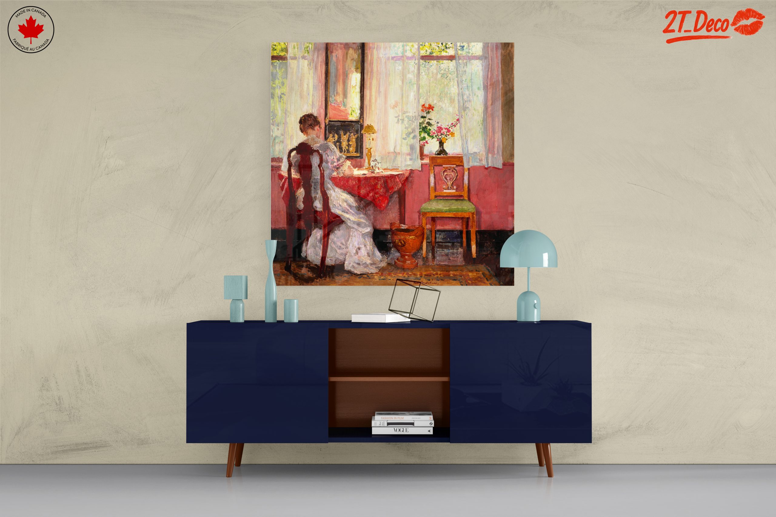 Serene Contemporary Portrait in an Elegant Interior - Image 8