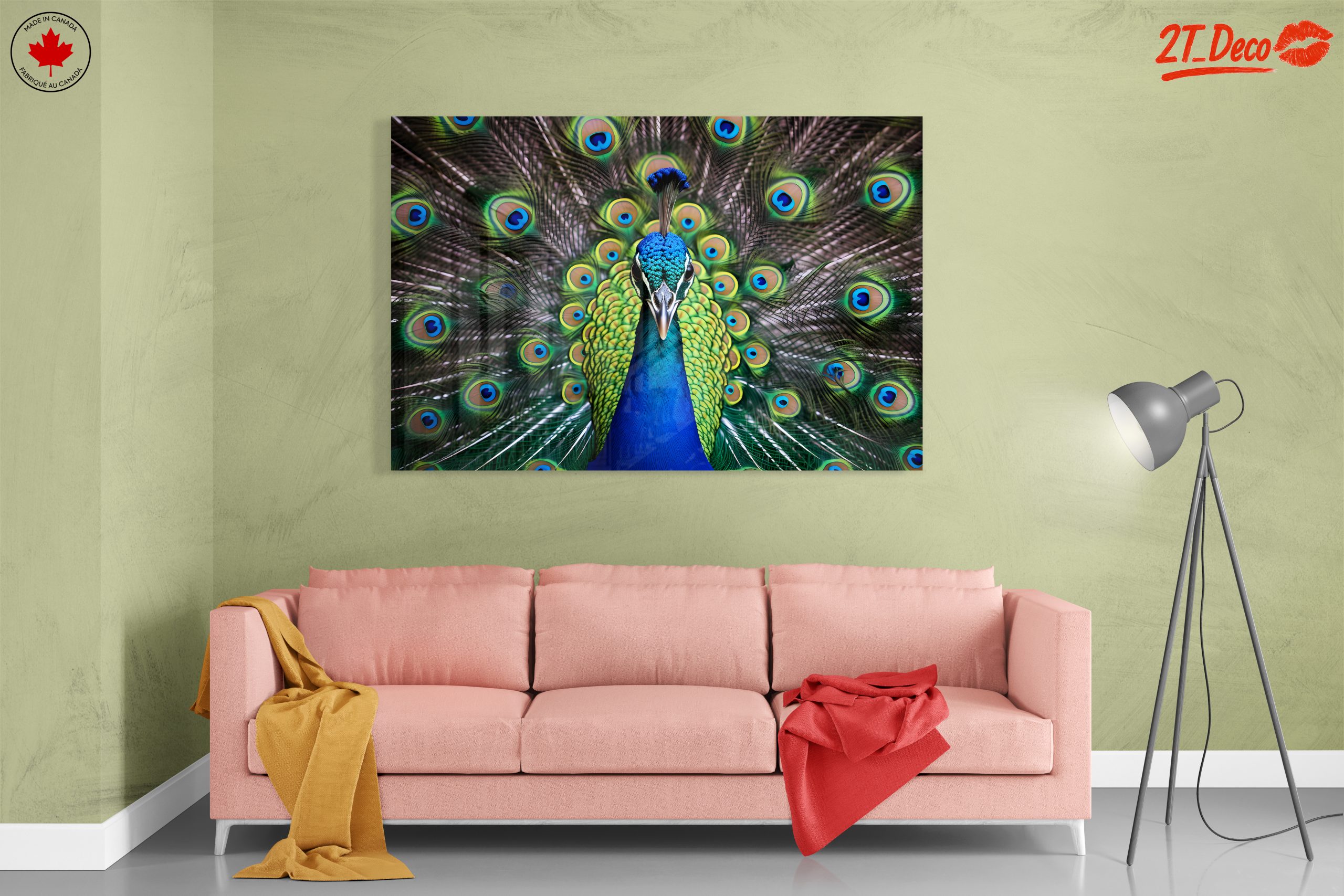 Vibrant Peacock with Colorful Plumage - Image 7