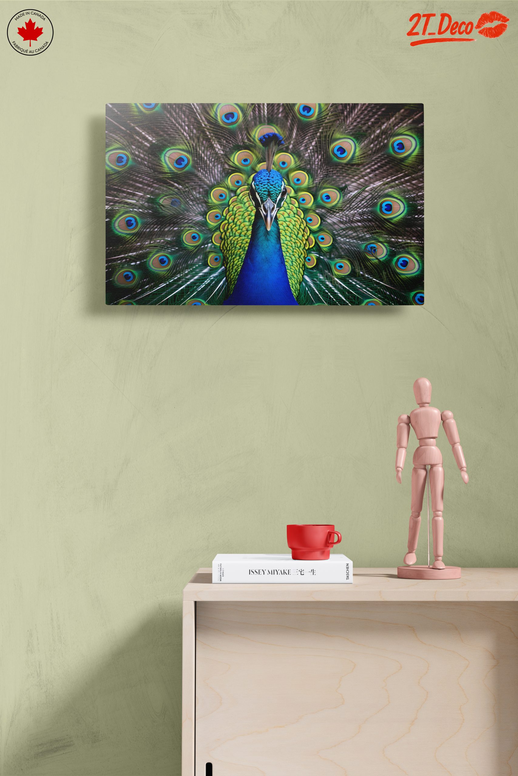 Vibrant Peacock with Colorful Plumage - Image 14