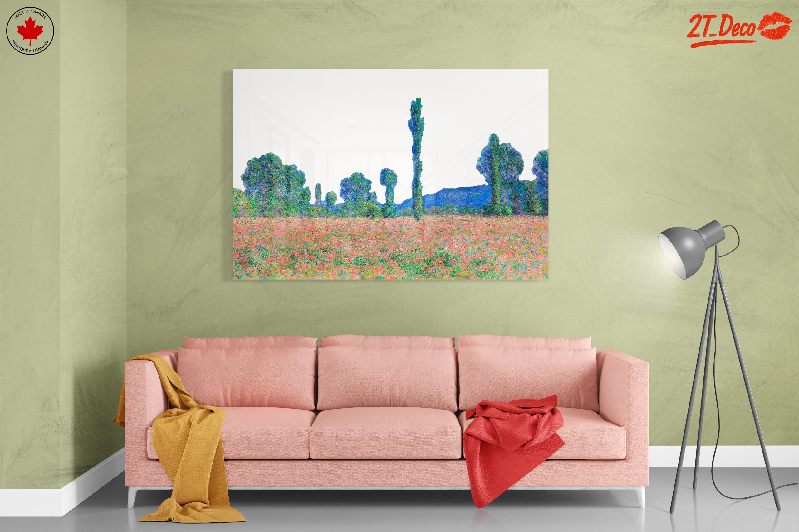 Vibrant Abstract Landscape with Trees 2 - Image 7
