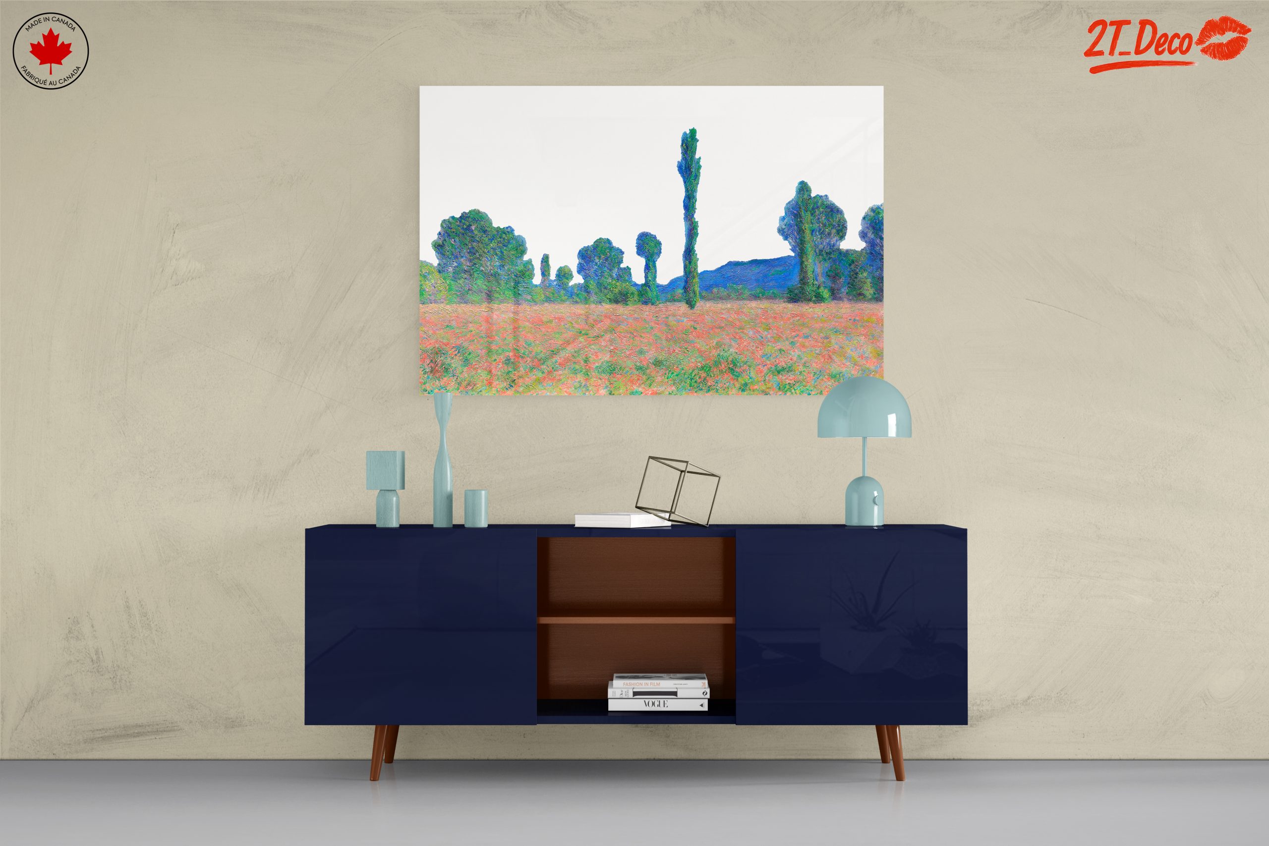 Vibrant Abstract Landscape with Trees 2 - Image 8
