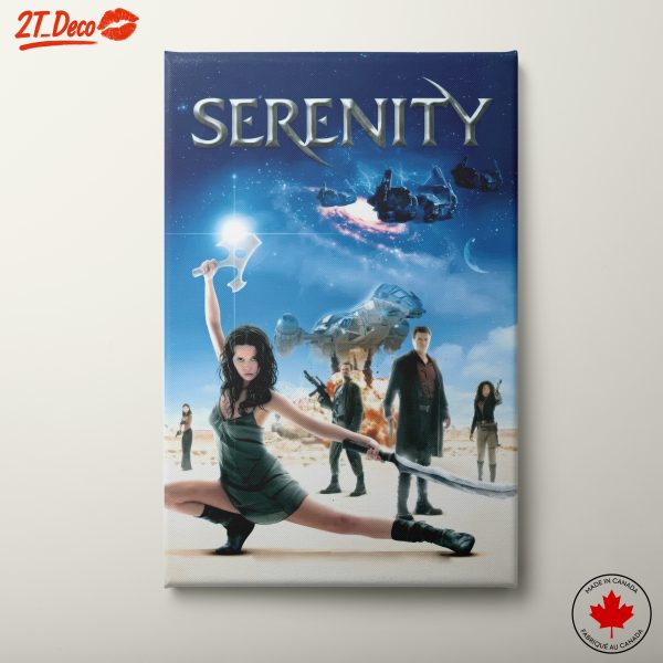 Serenity Anime Artwork Featuring Iconic Characters