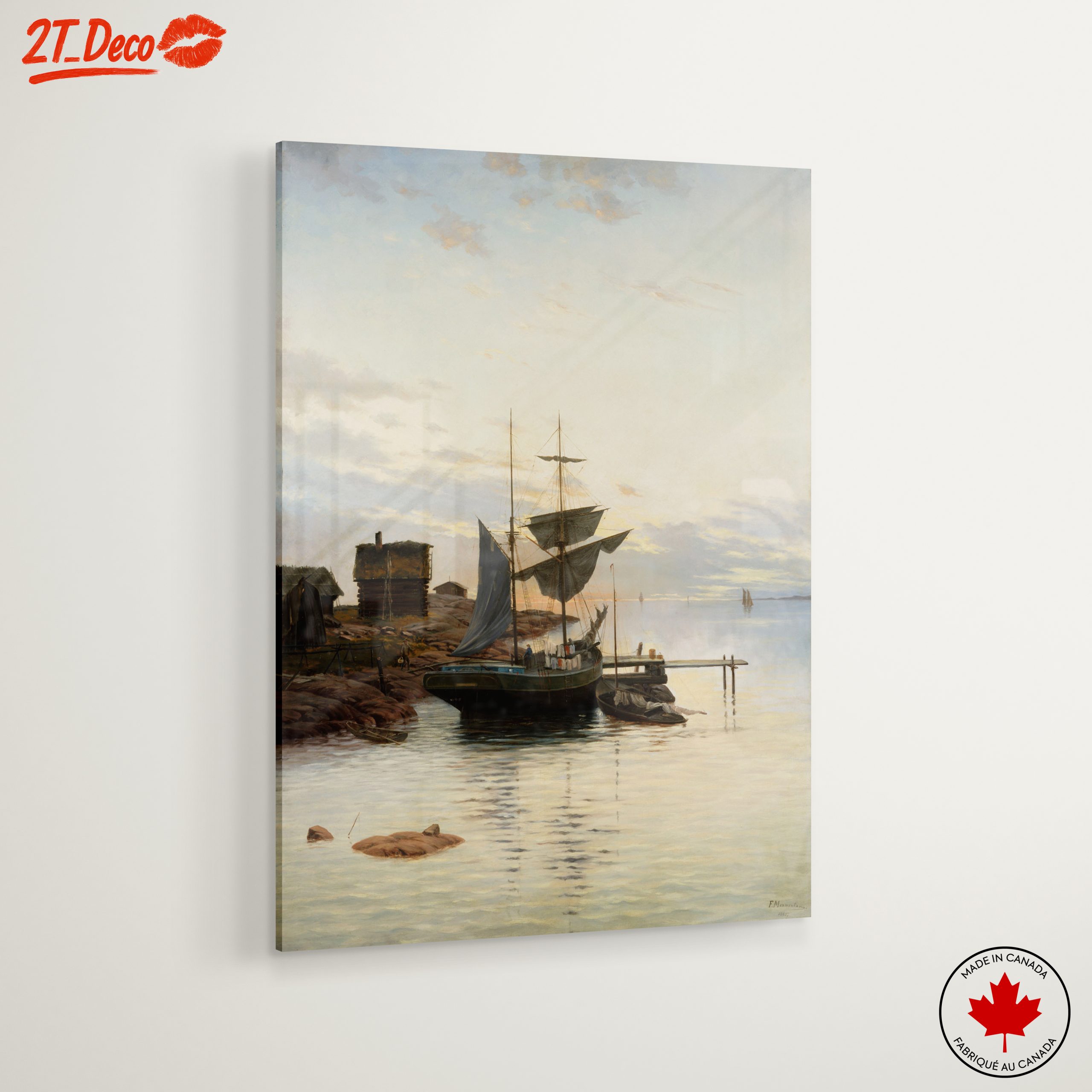 Tranquil Maritime Fantasy Landscape - Image 6