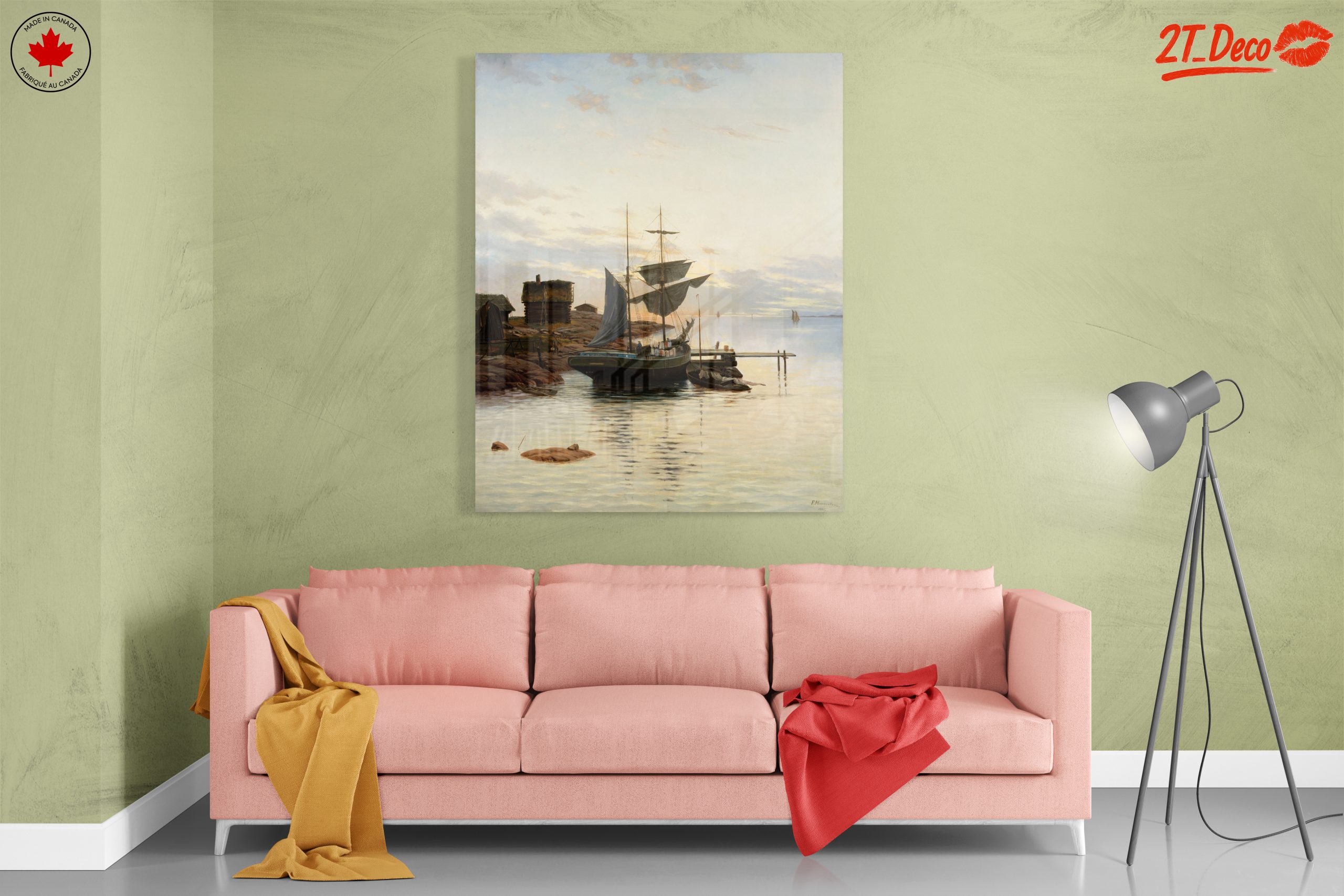 Tranquil Maritime Fantasy Landscape - Image 7