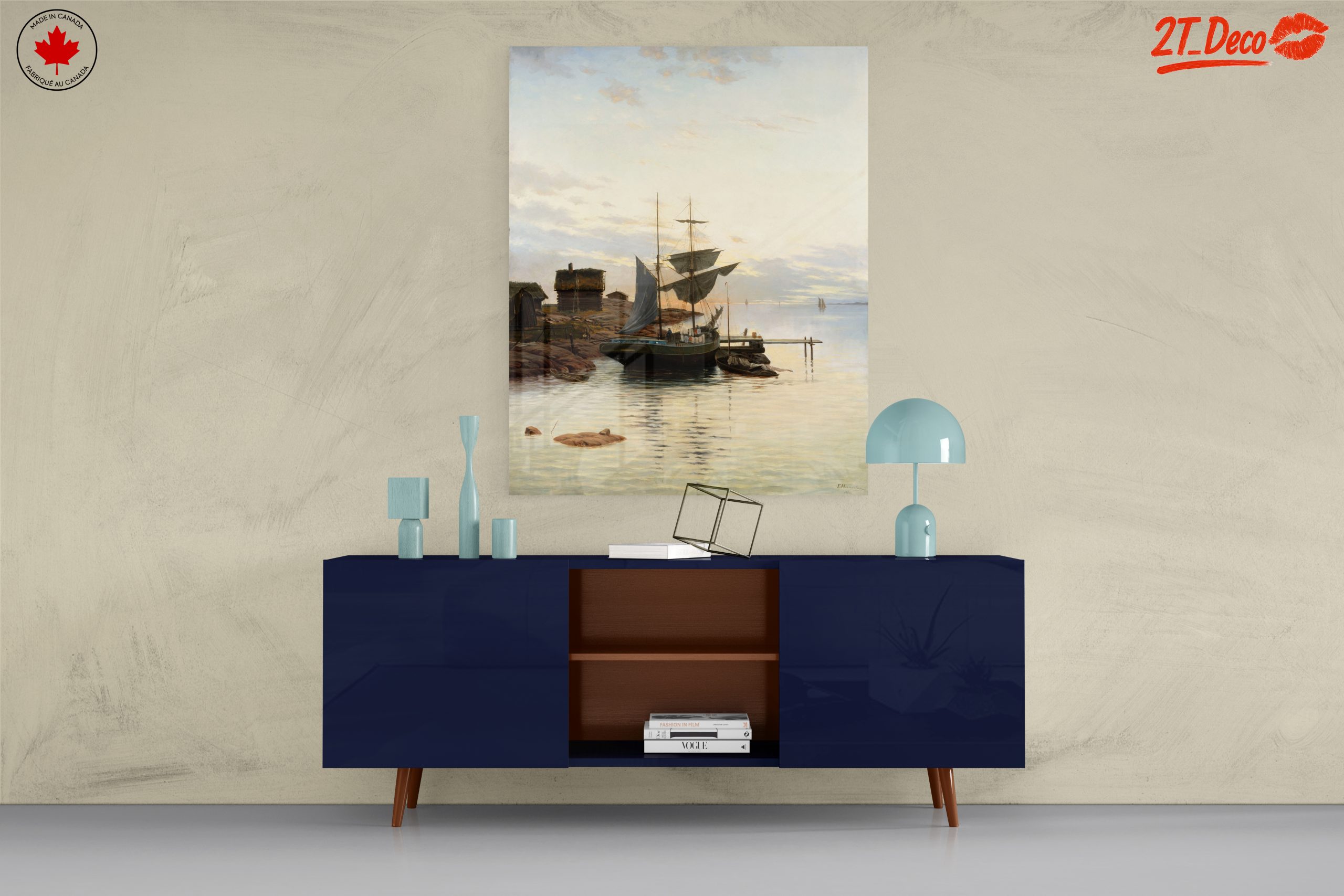 Tranquil Maritime Fantasy Landscape - Image 8