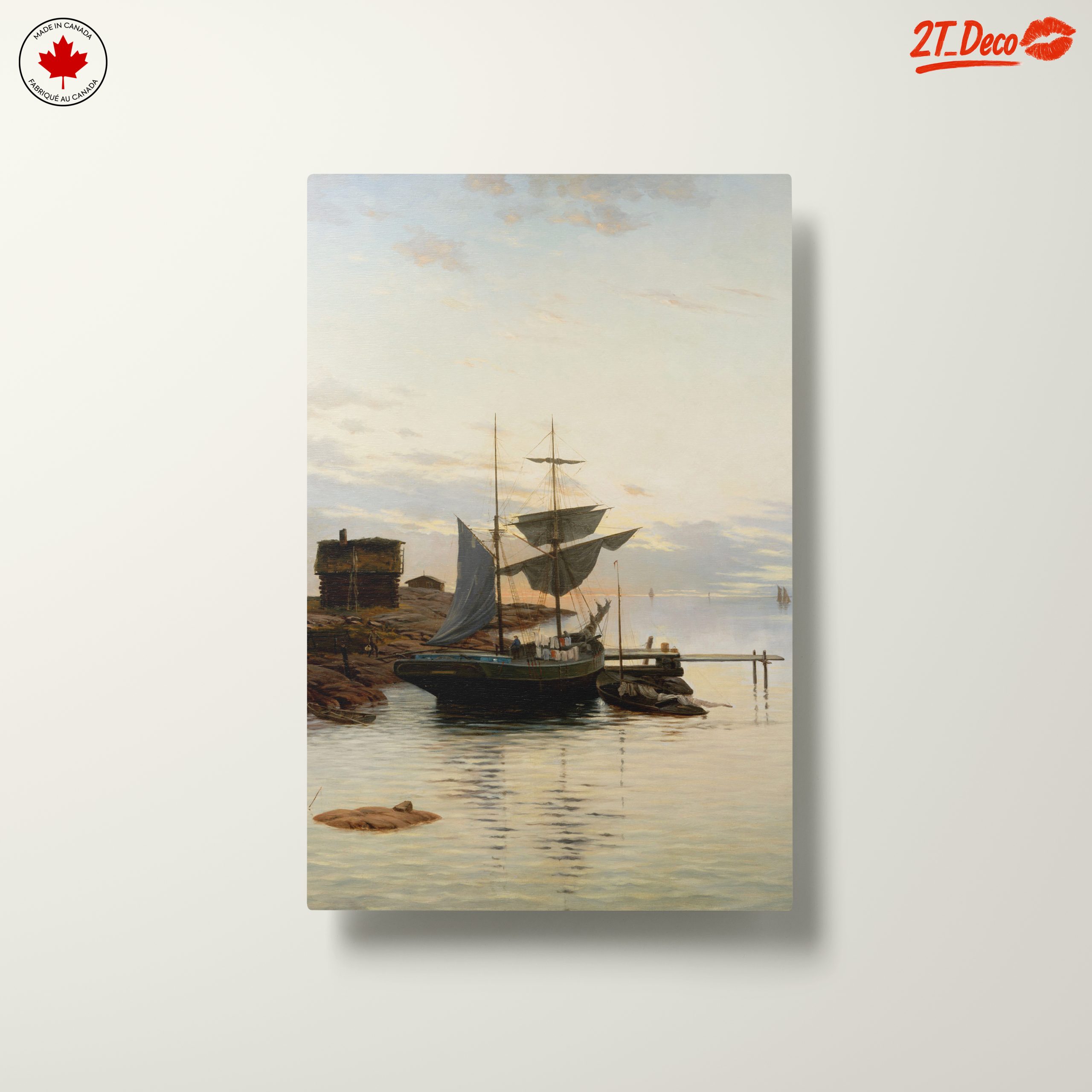 Tranquil Maritime Fantasy Landscape - Image 10