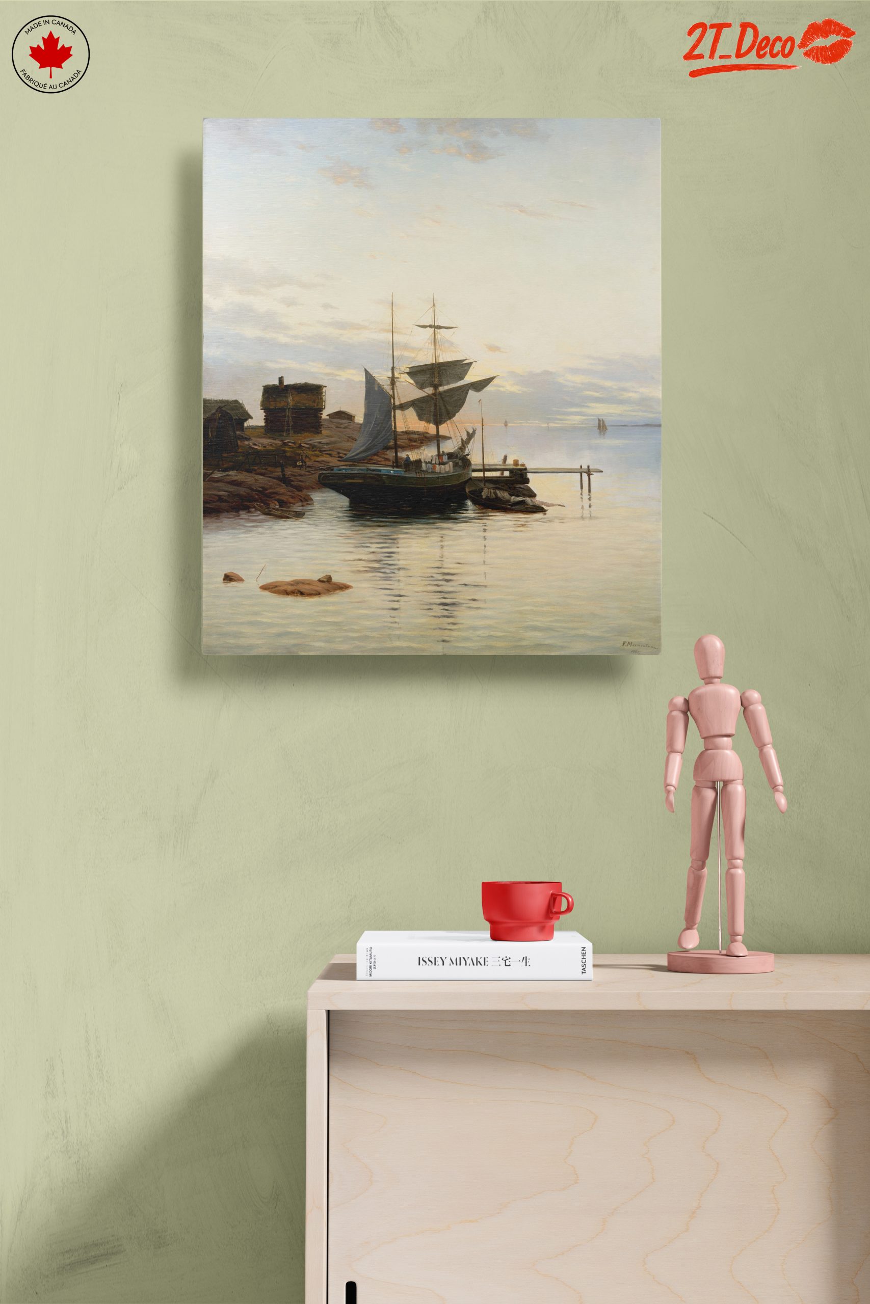 Tranquil Maritime Fantasy Landscape - Image 14