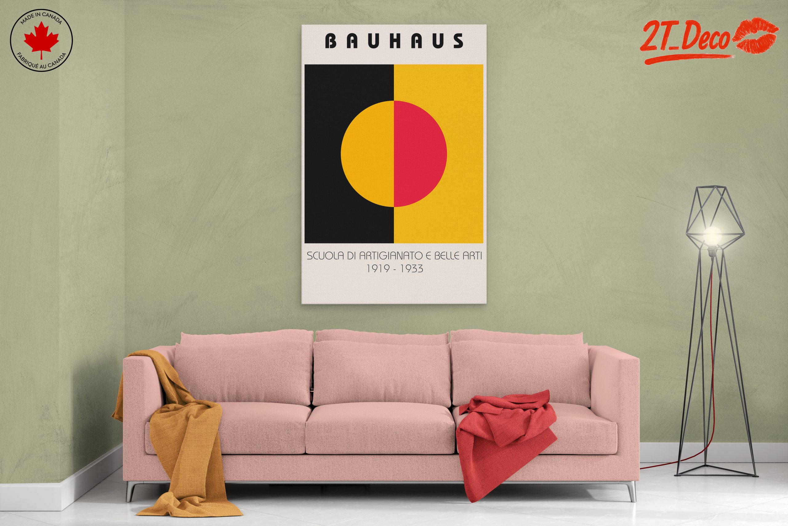 Bauhaus Inspired Geometric Art 10 - Image 2