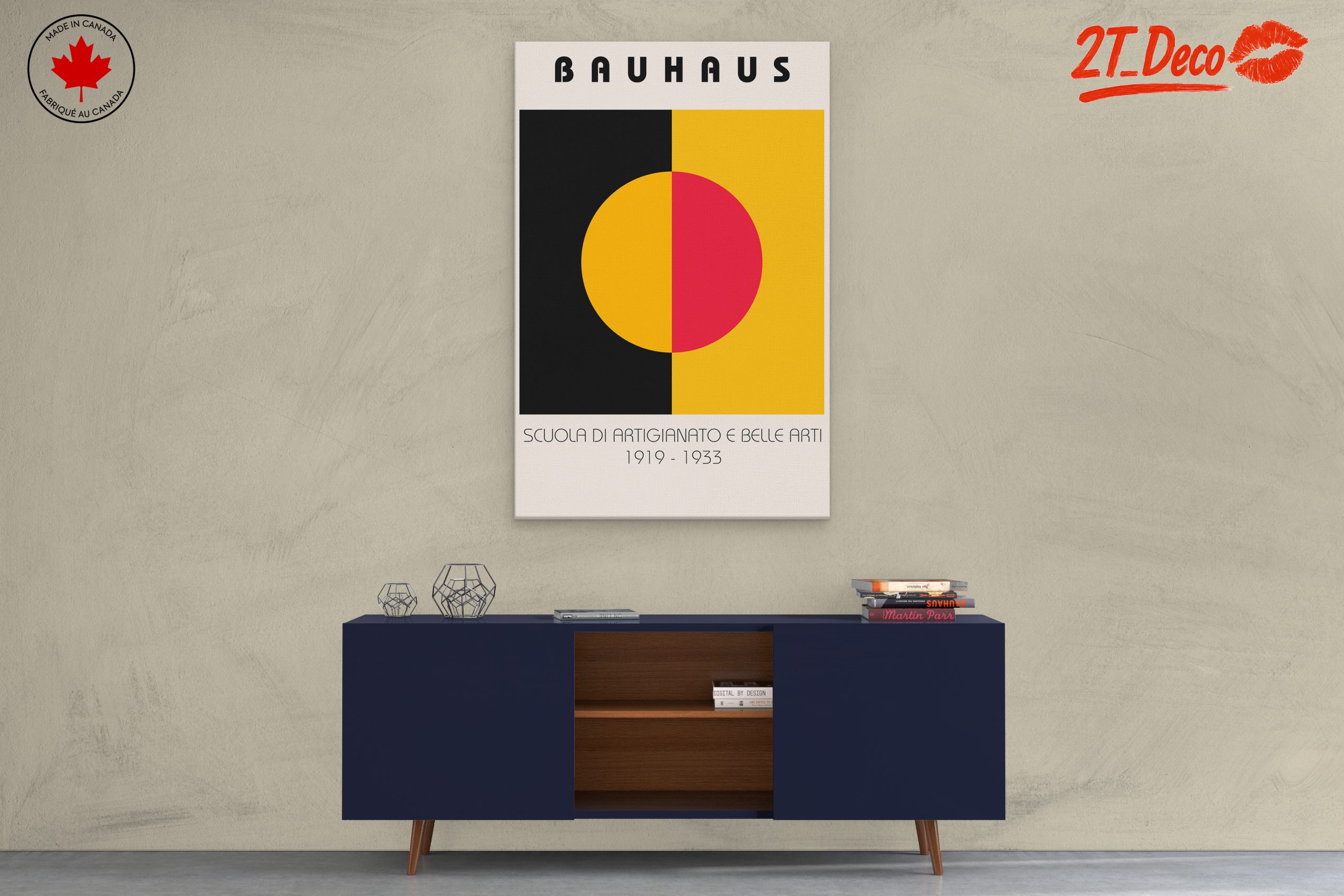 Bauhaus Inspired Geometric Art 10 - Image 3