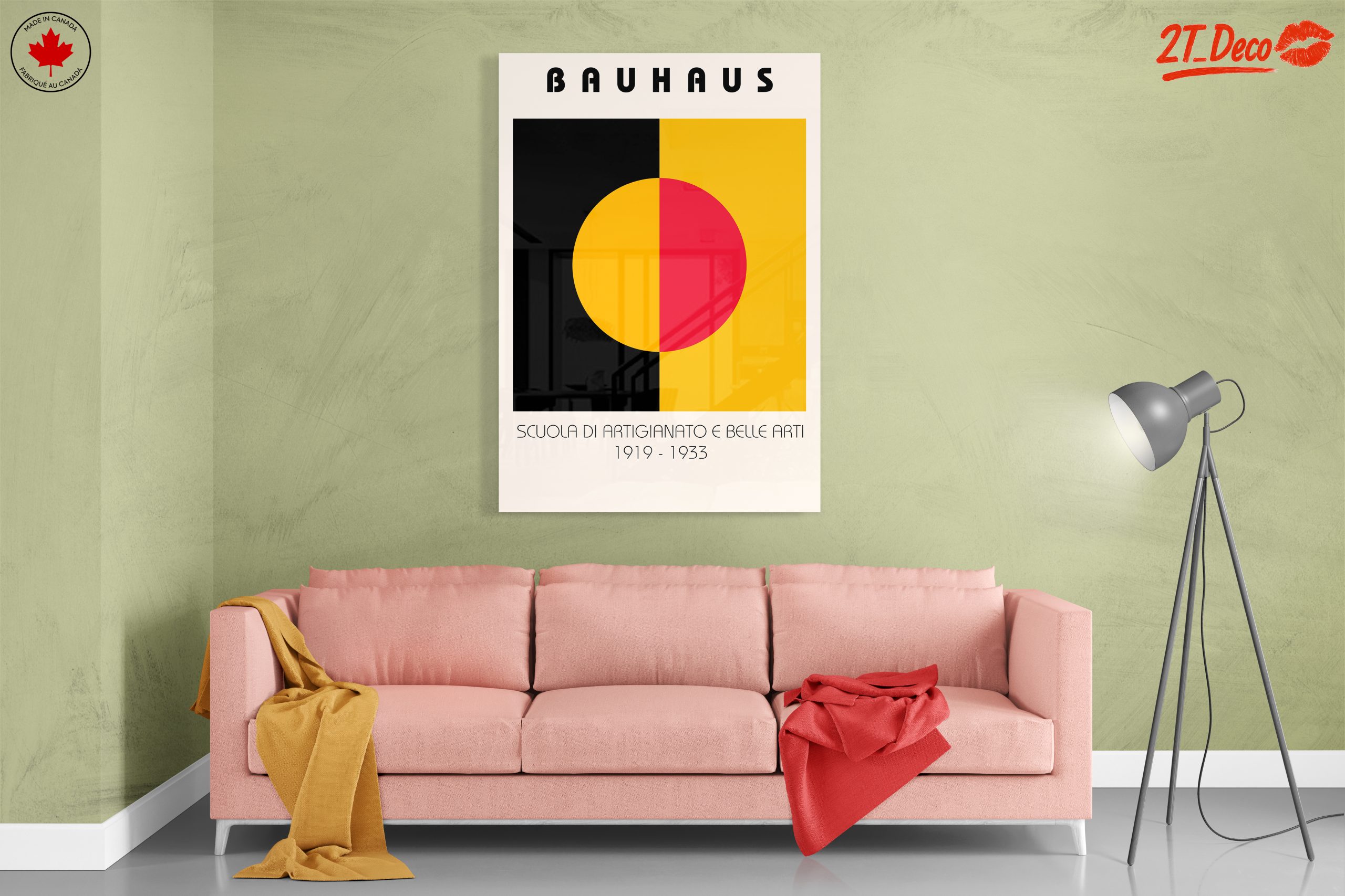 Bauhaus Inspired Geometric Art 10 - Image 7
