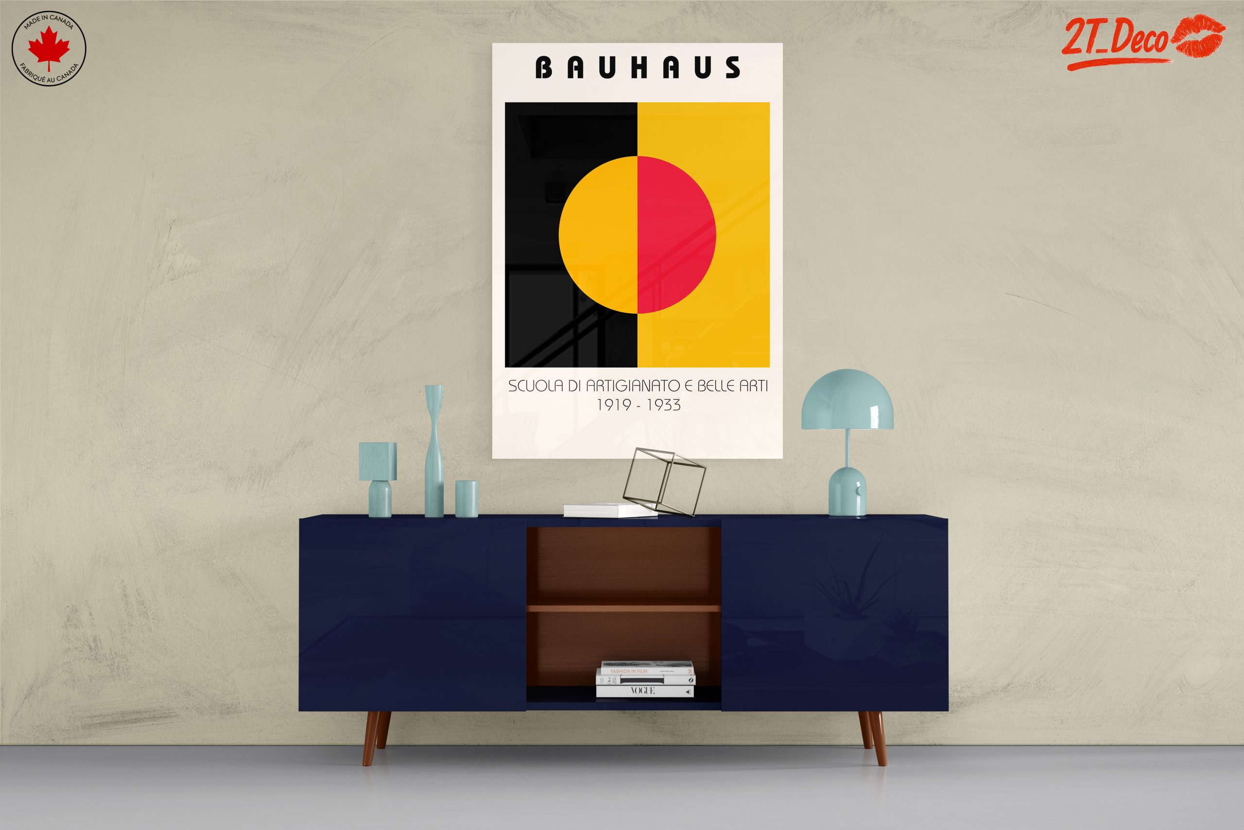 Bauhaus Inspired Geometric Art 10 - Image 8