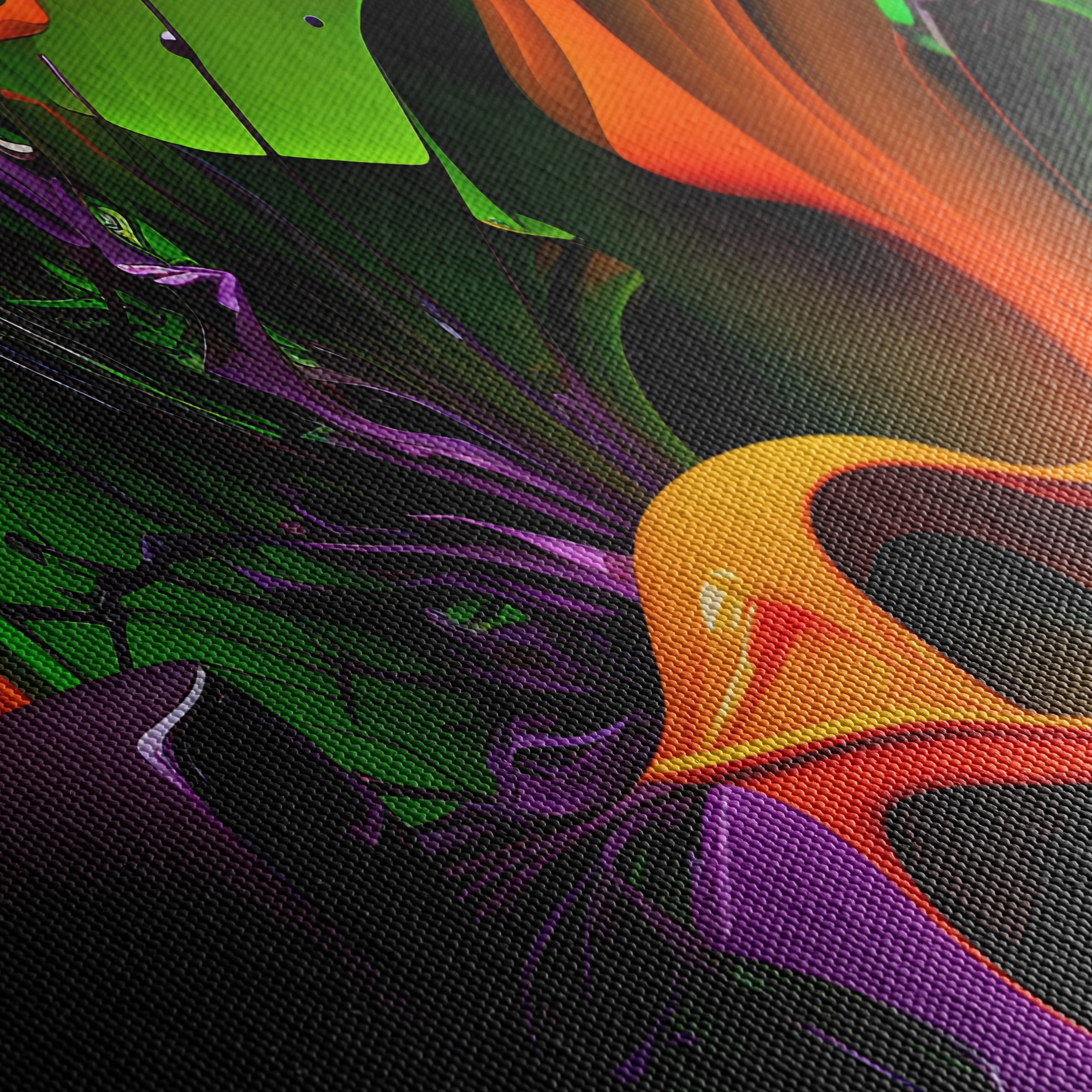Vibrant Dynamic Abstract Art Composition 2 - Image 5
