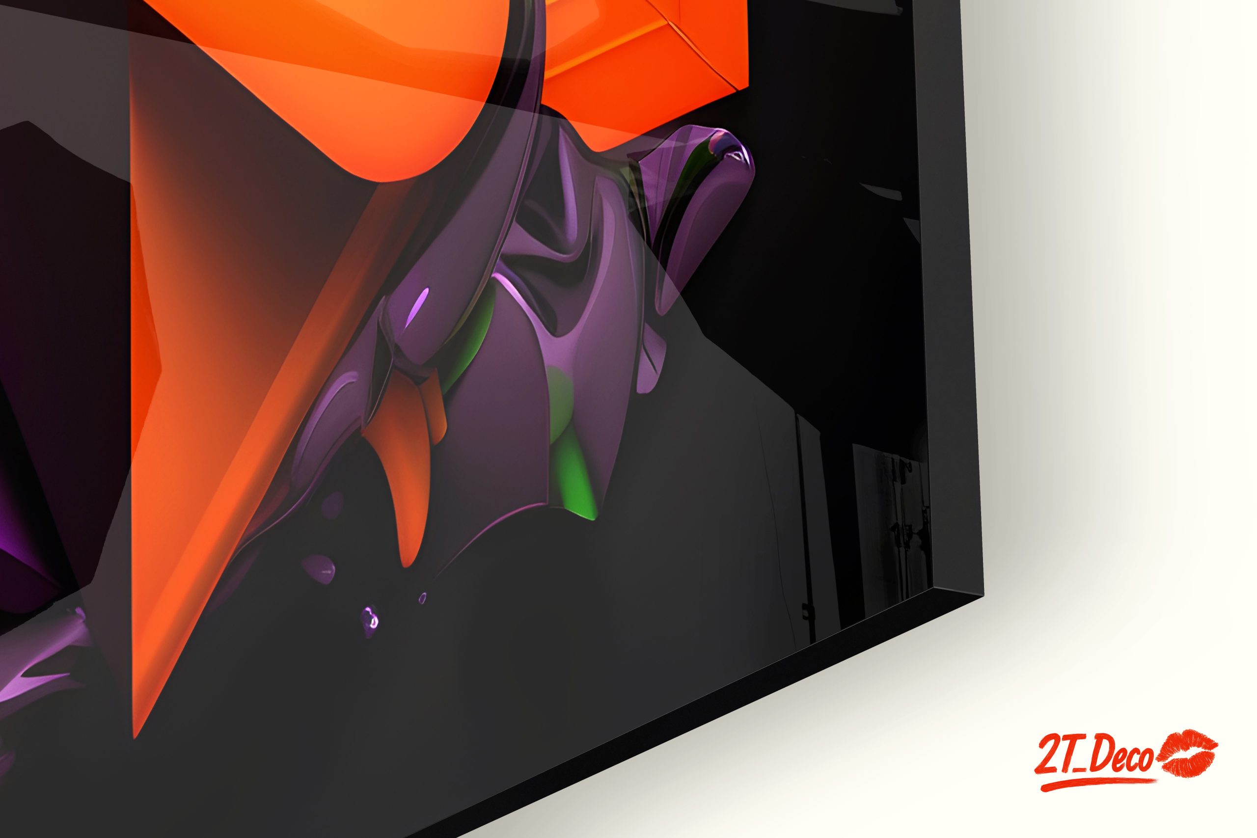 Vibrant Dynamic Abstract Art Composition 2 - Image 9