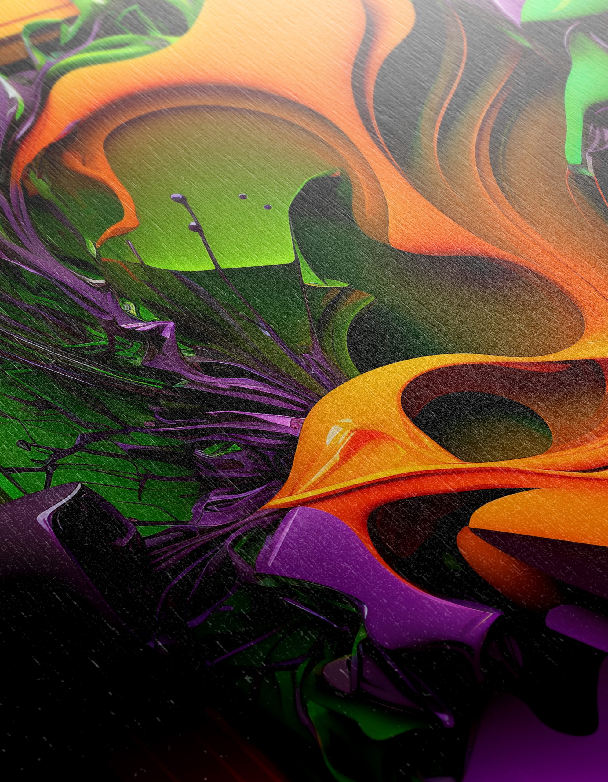 Vibrant Dynamic Abstract Art Composition 2 - Image 12