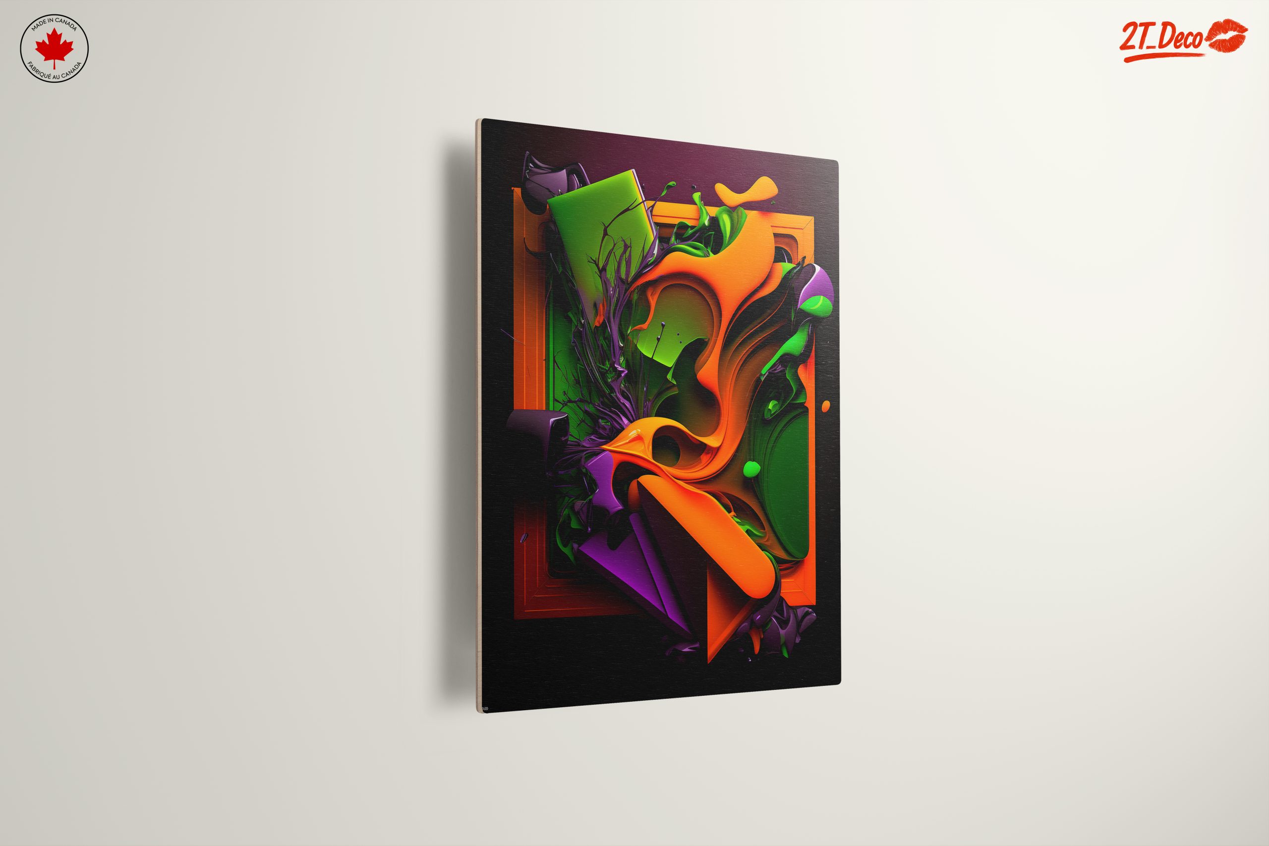 Vibrant Dynamic Abstract Art Composition 2 - Image 13