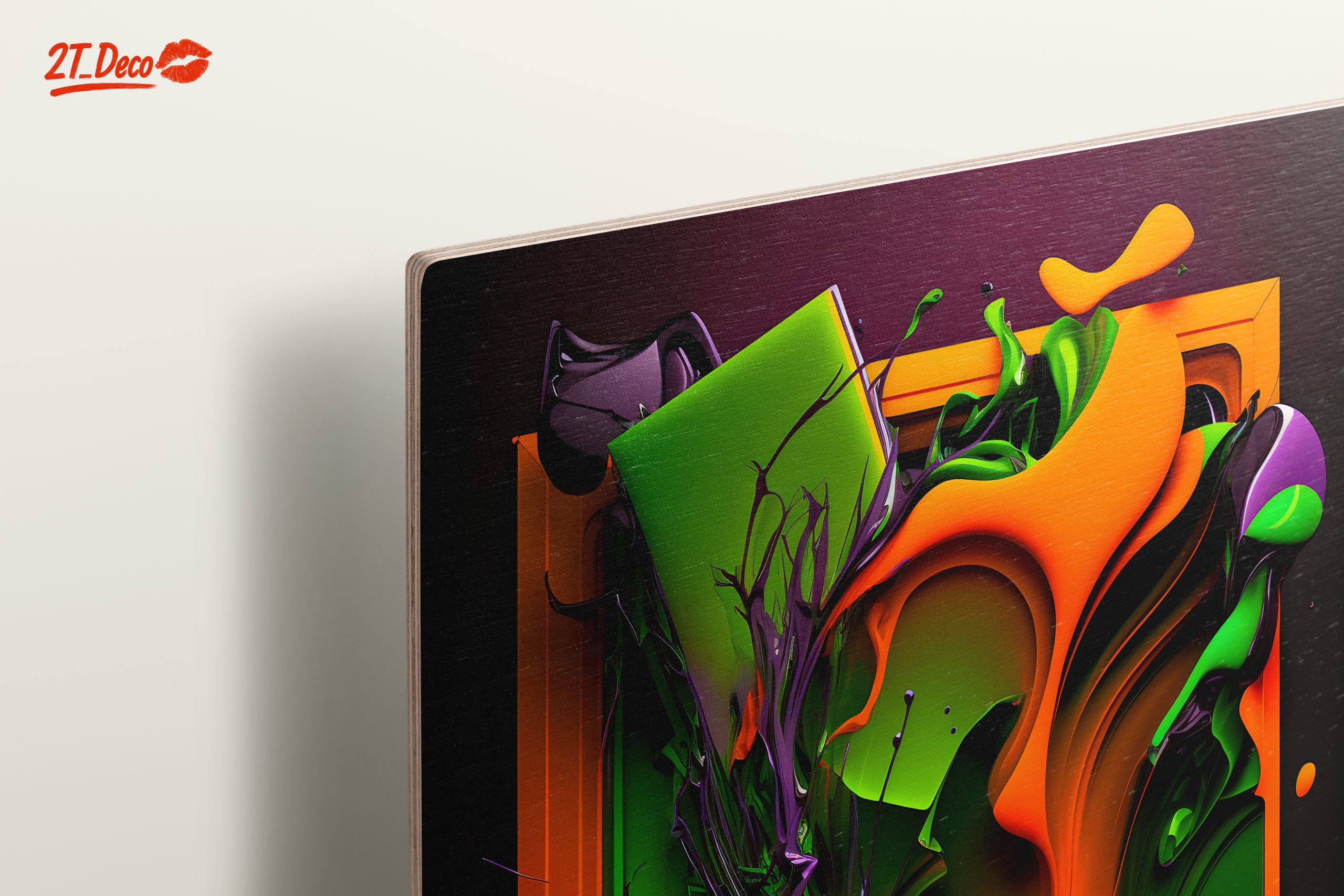 Vibrant Dynamic Abstract Art Composition 2 - Image 15
