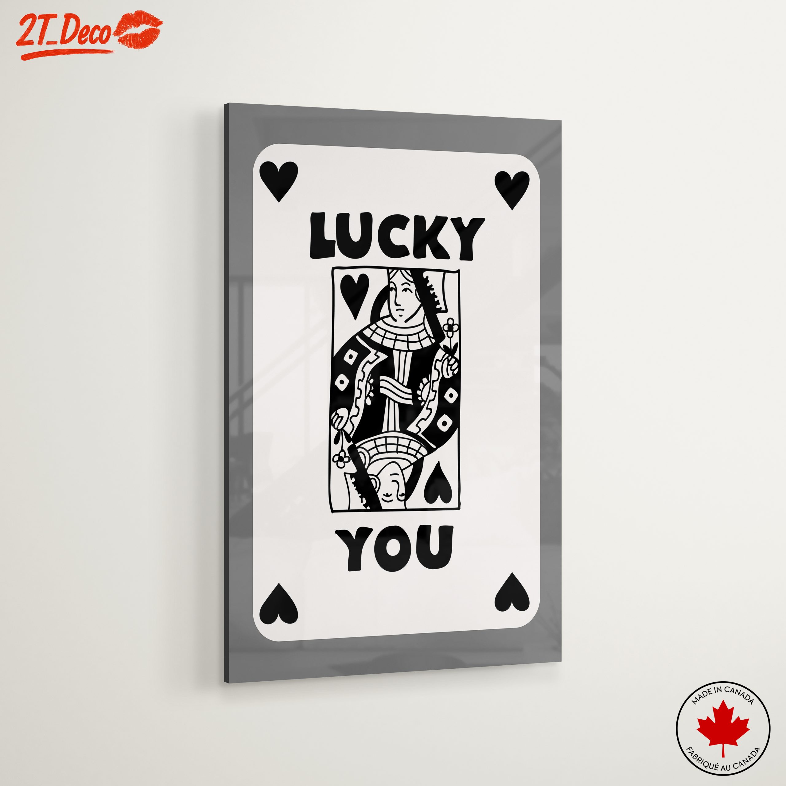 Lucky You Playing Card Art 10 - Image 6