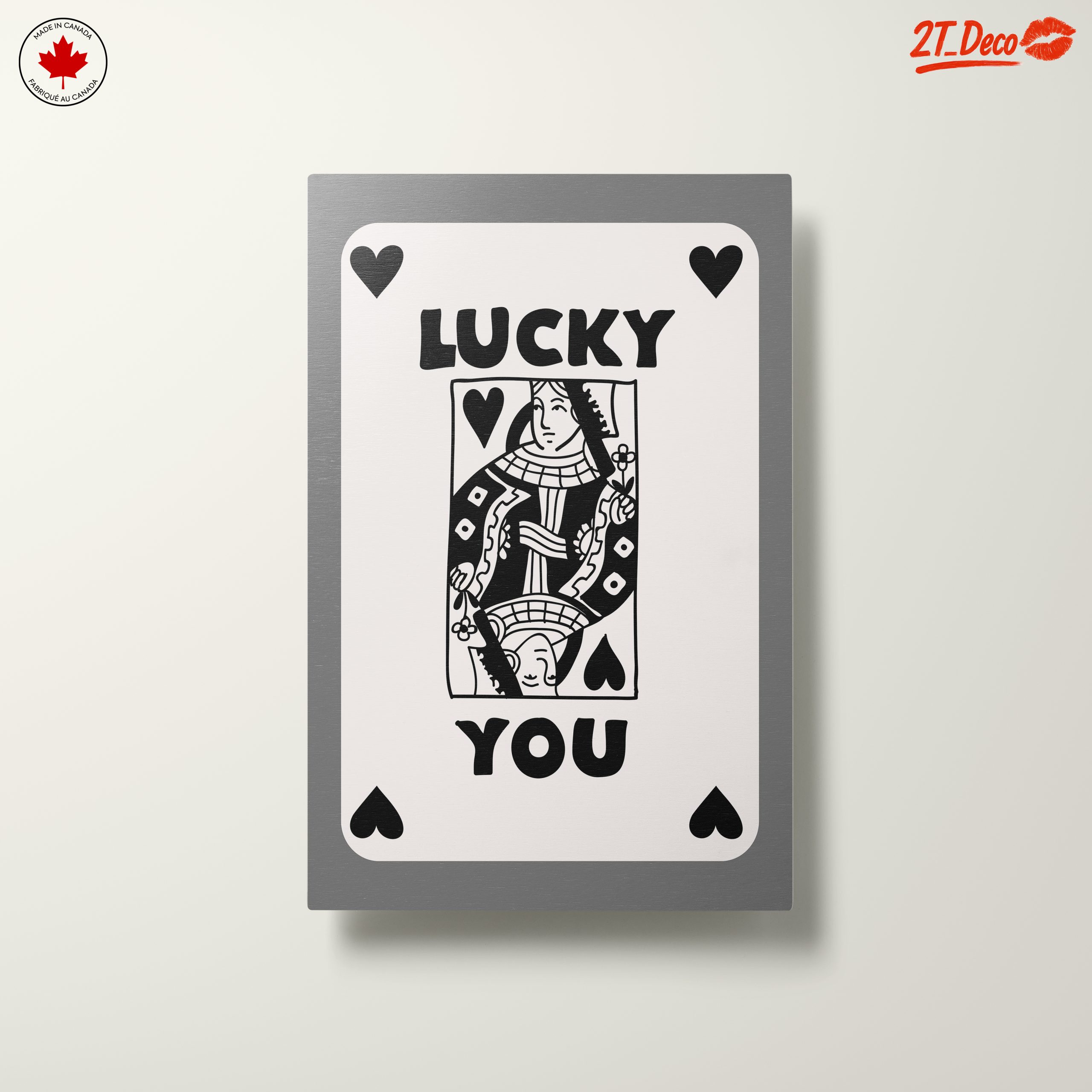 Lucky You Playing Card Art 10 - Image 10