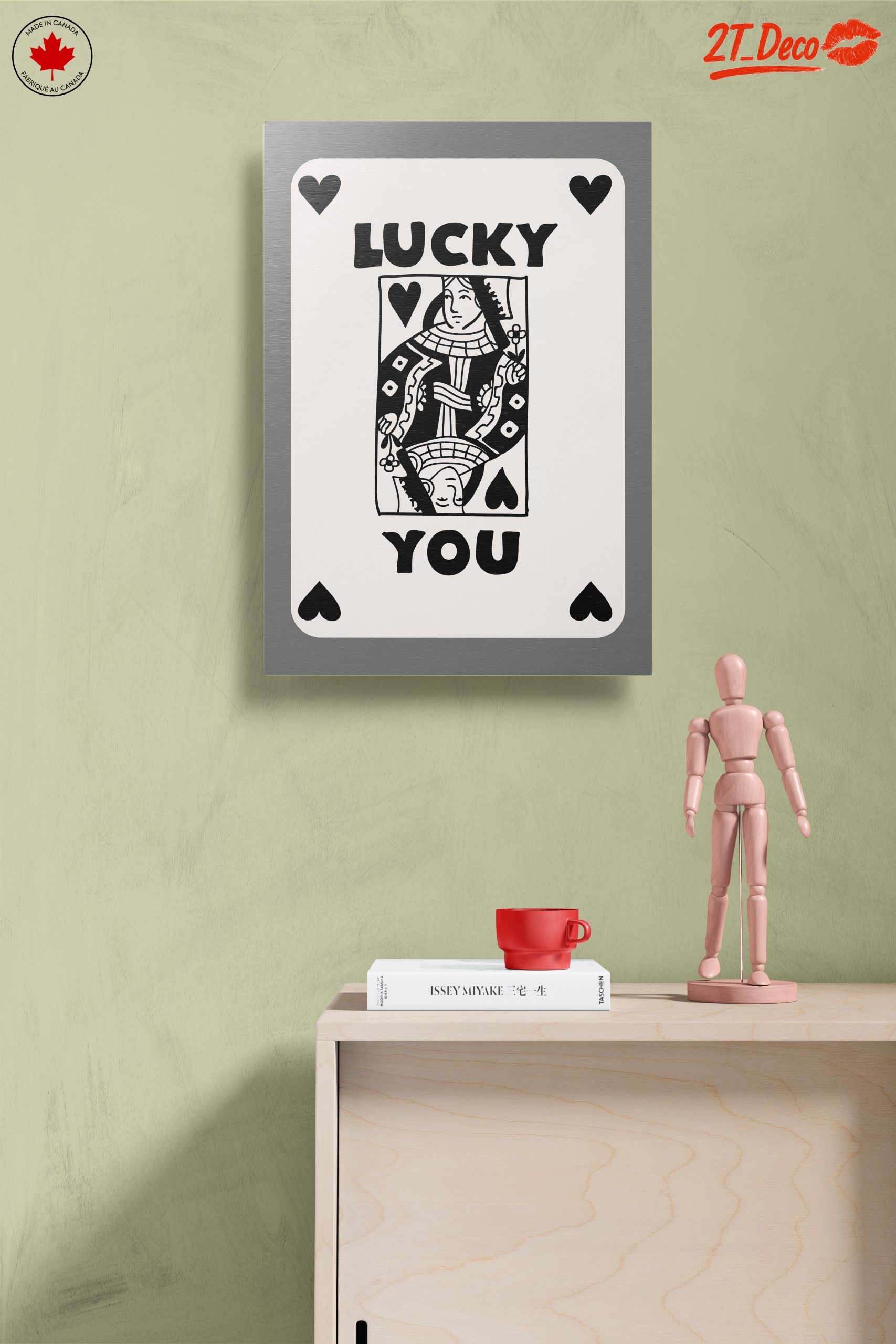 Lucky You Playing Card Art 10 - Image 14
