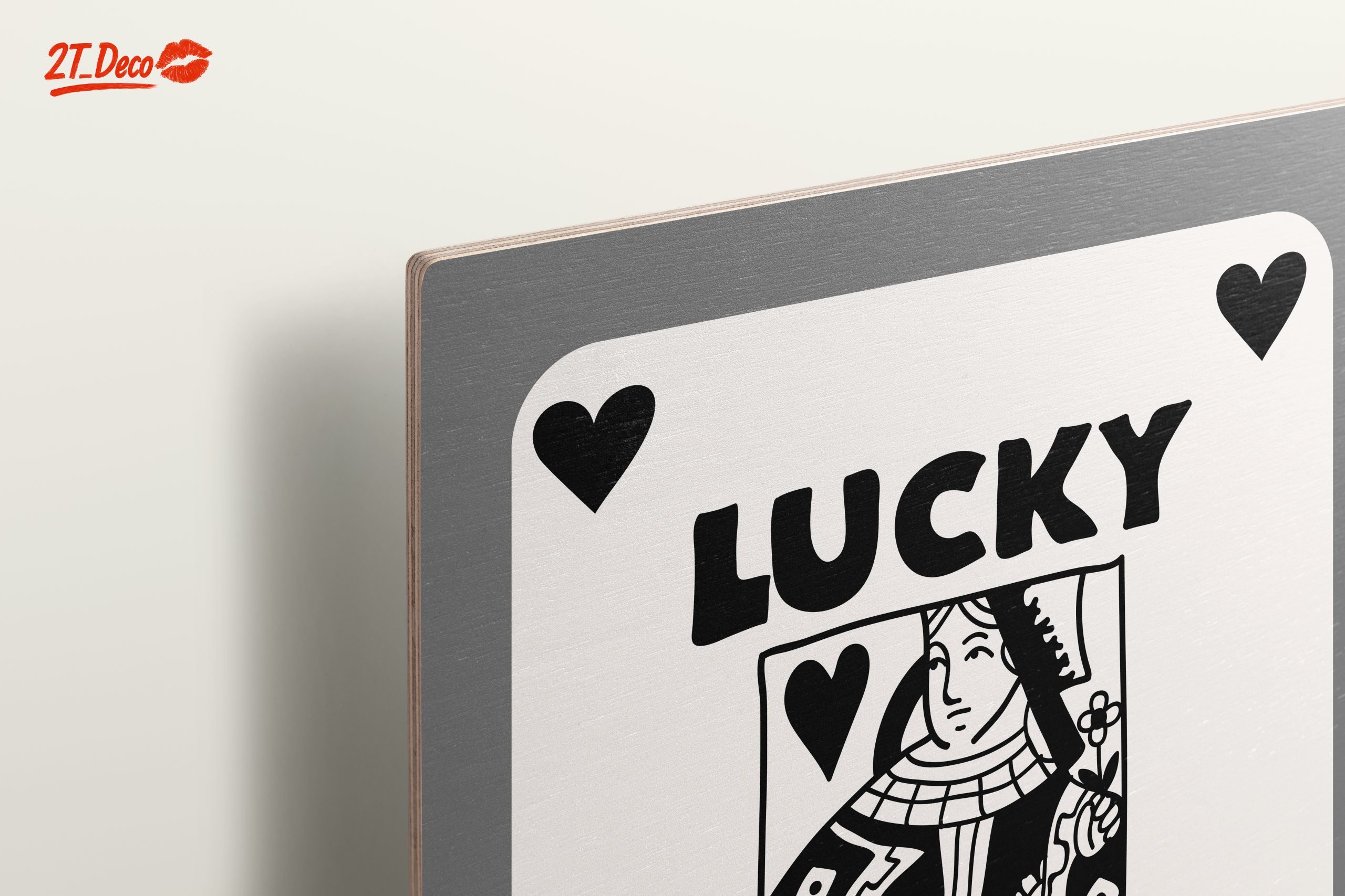 Lucky You Playing Card Art 10 - Image 15