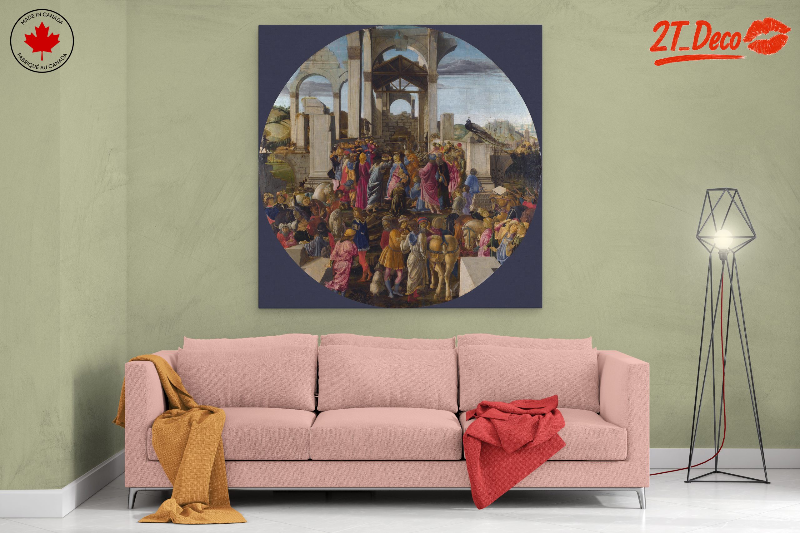 Classical Scene with Historical Figures - Image 2